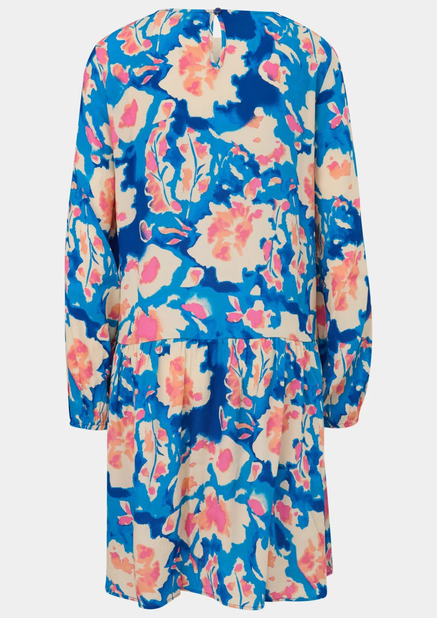 Shop Comma Gemustertes Kleid Mit Raffung