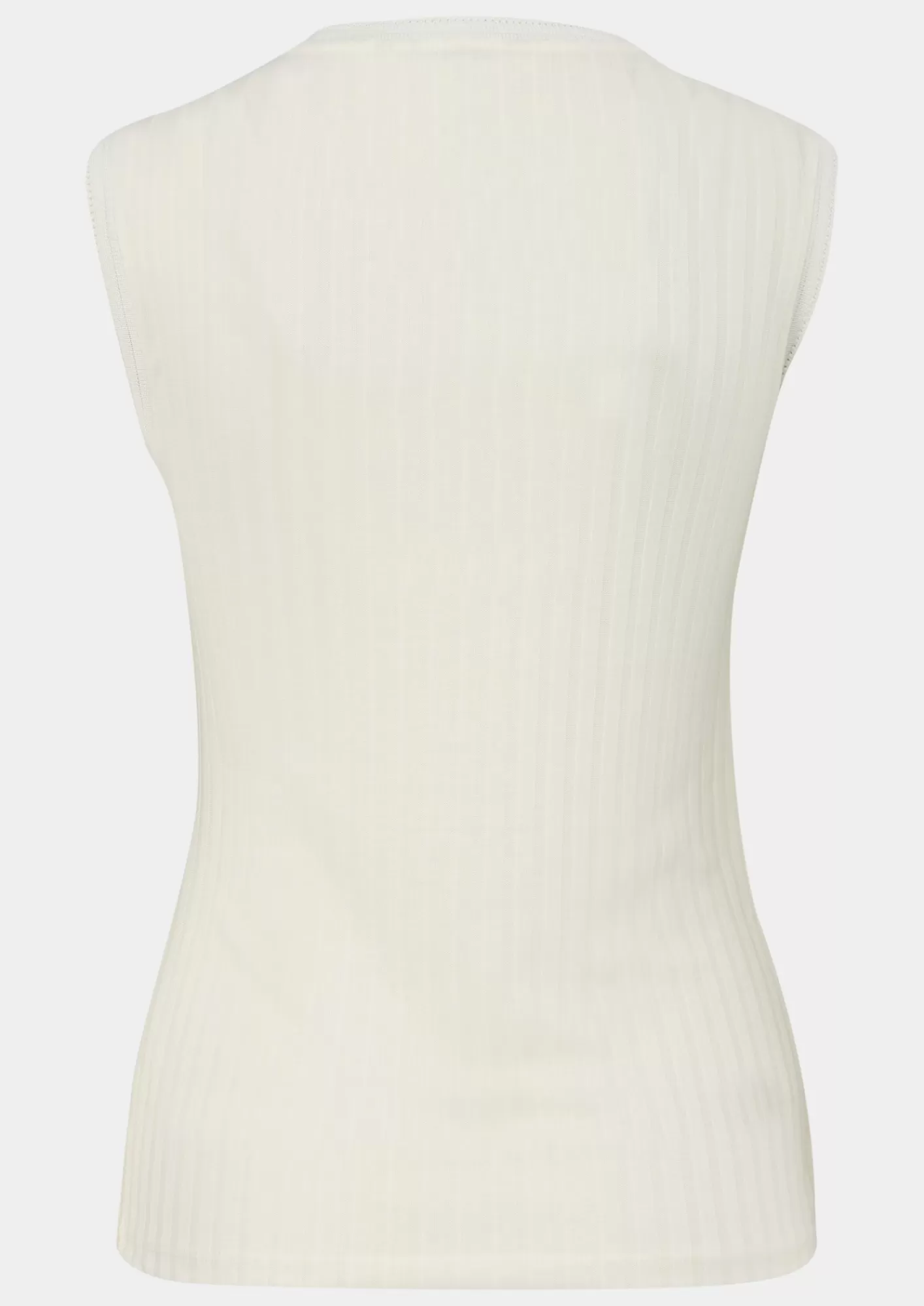 Sale Comma Geripptes Jerseytop Aus Lyocell