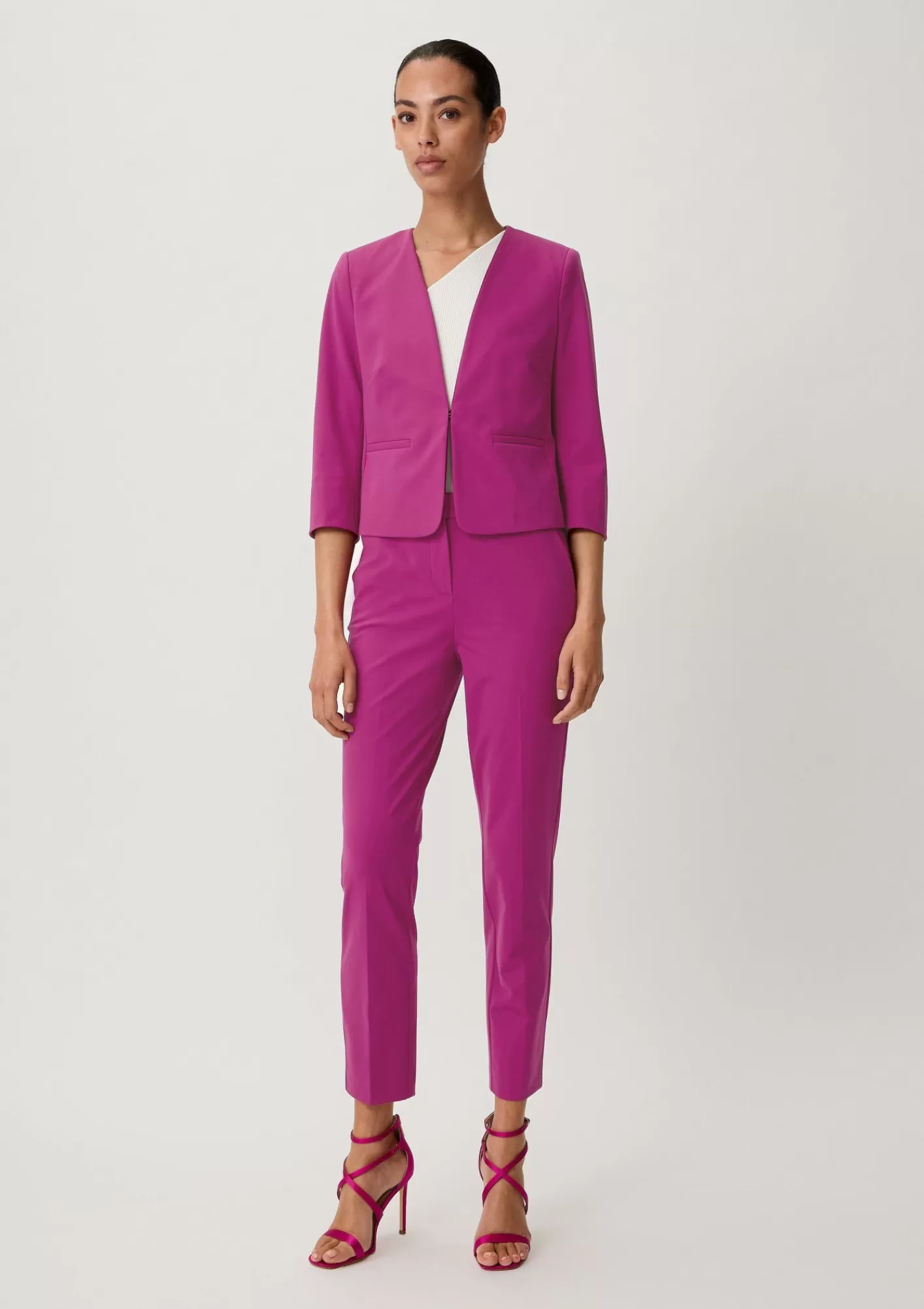 Online Comma Indoor-Blazer Aus Viskosemix