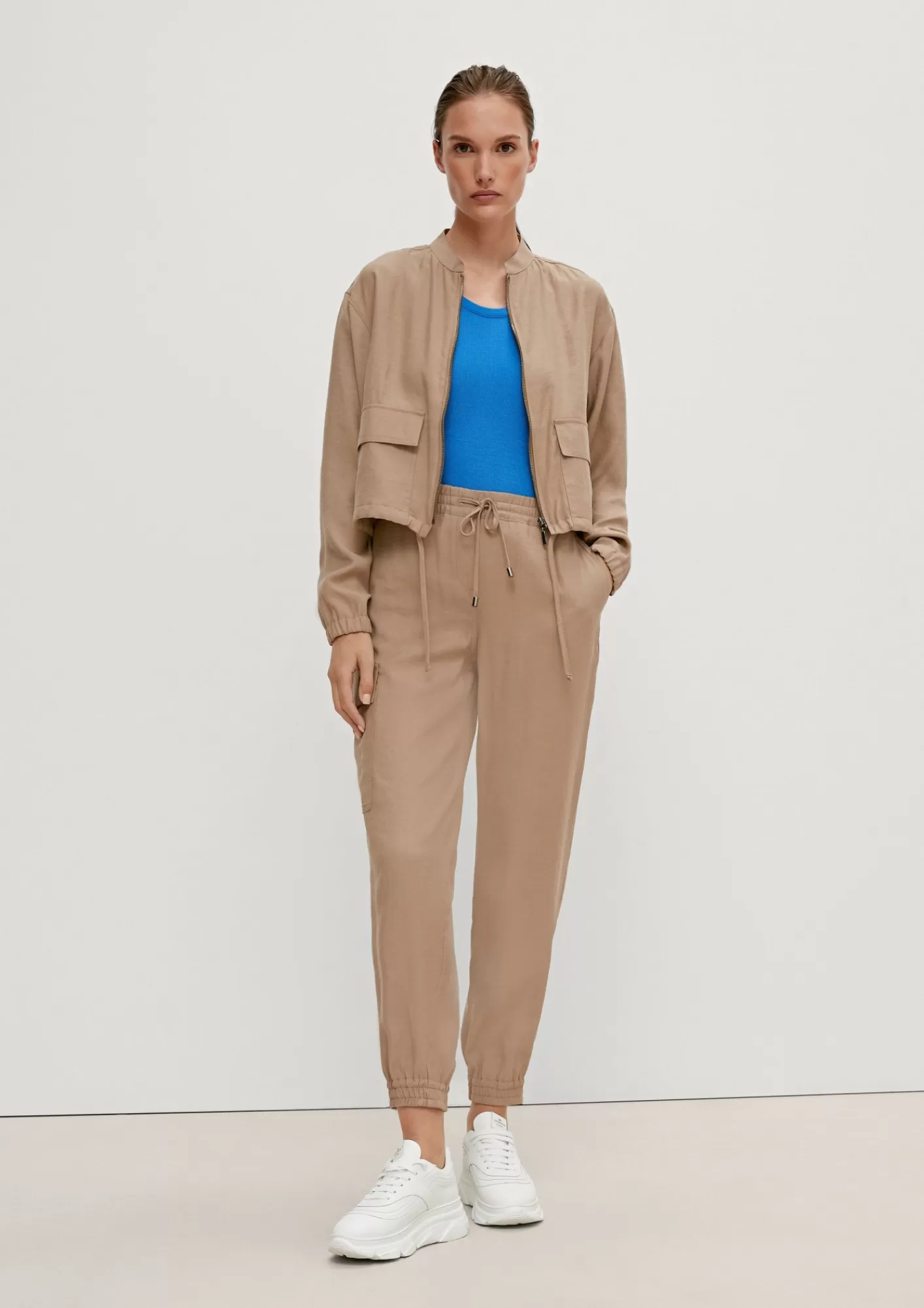 Sale Comma Jacke Aus Modalmix