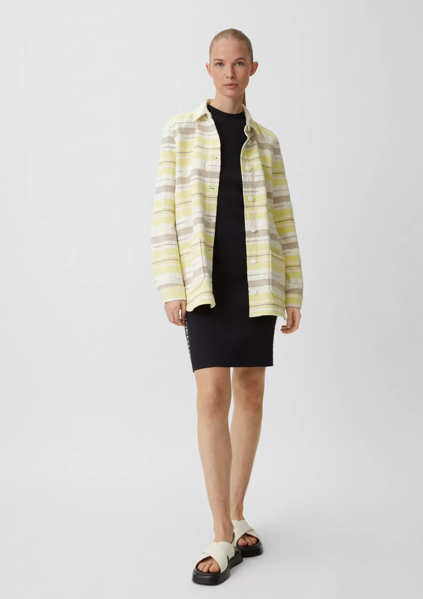 Shop Comma Jacke Mit Ringelmuster