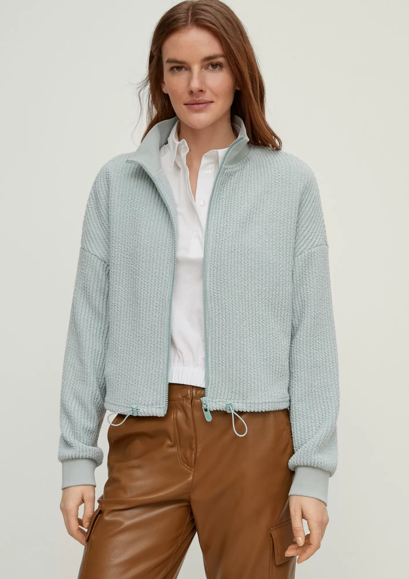 Store Comma Jacke Mit Strukturmuster