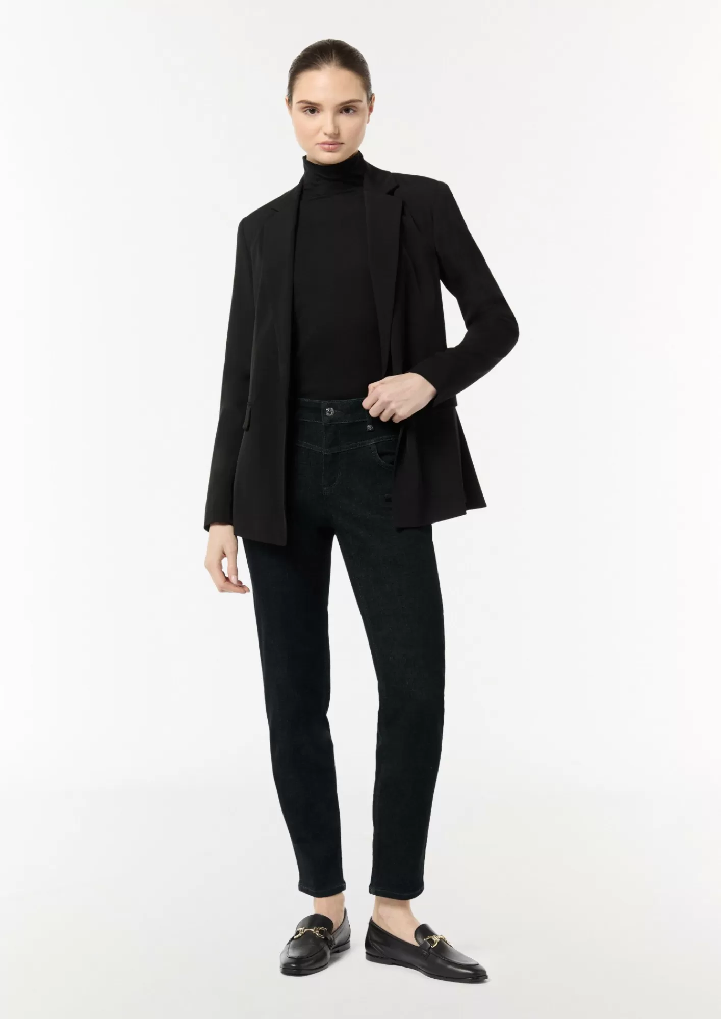 Outlet Comma Jeans Mit Slim Leg