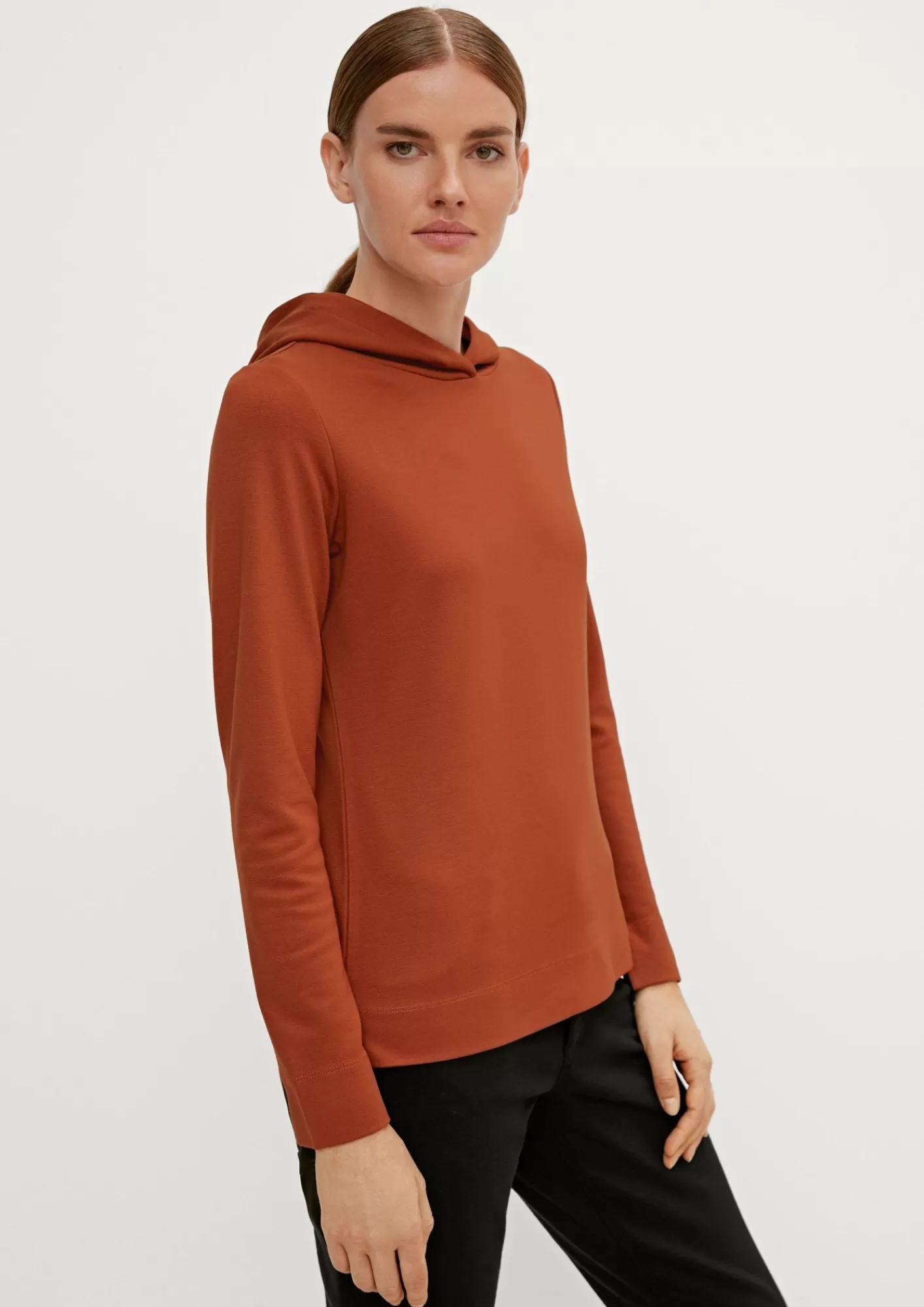Cheap Comma Jerseyshirt Mit Kapuze