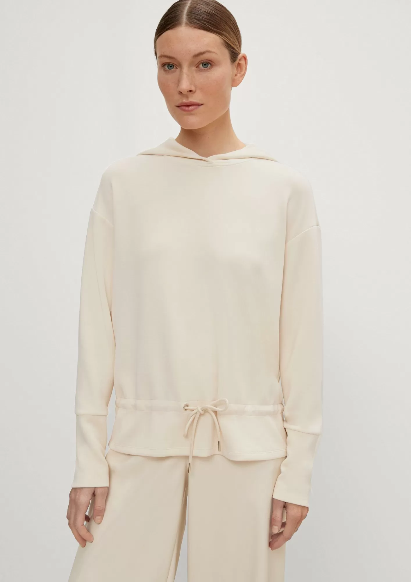 Flash Sale Comma Kapuzenpullover Aus Modalmix
