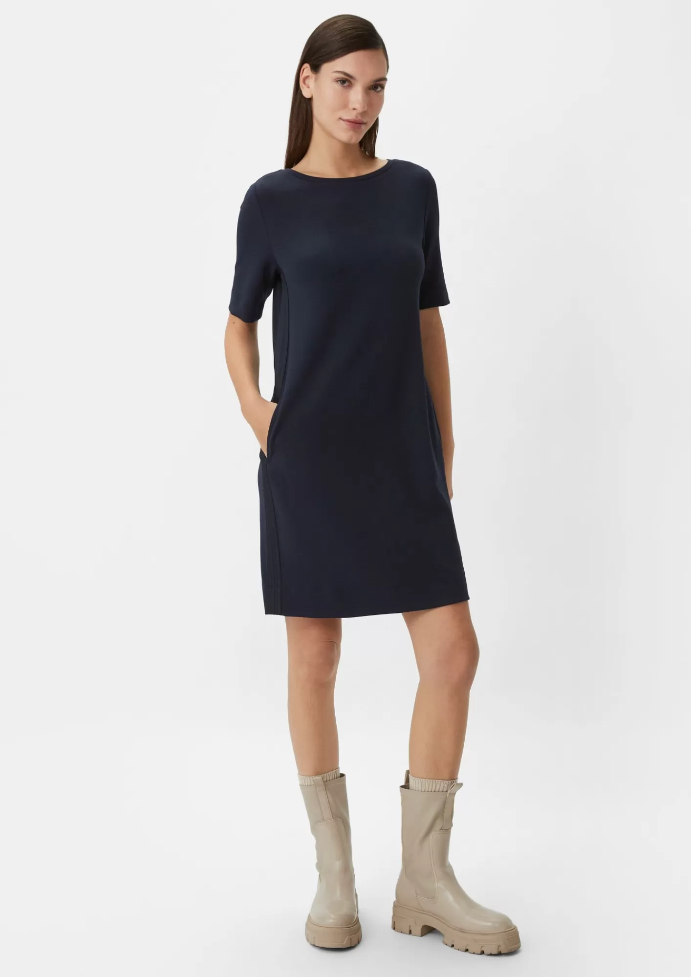 Best Sale Comma Kleid Aus Modalmix