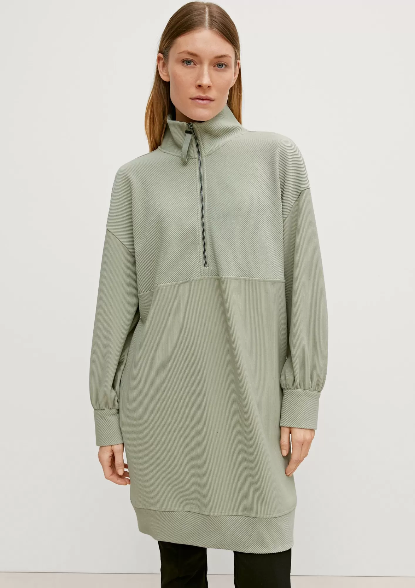 Store Comma Kleid Aus Ottoman Jersey