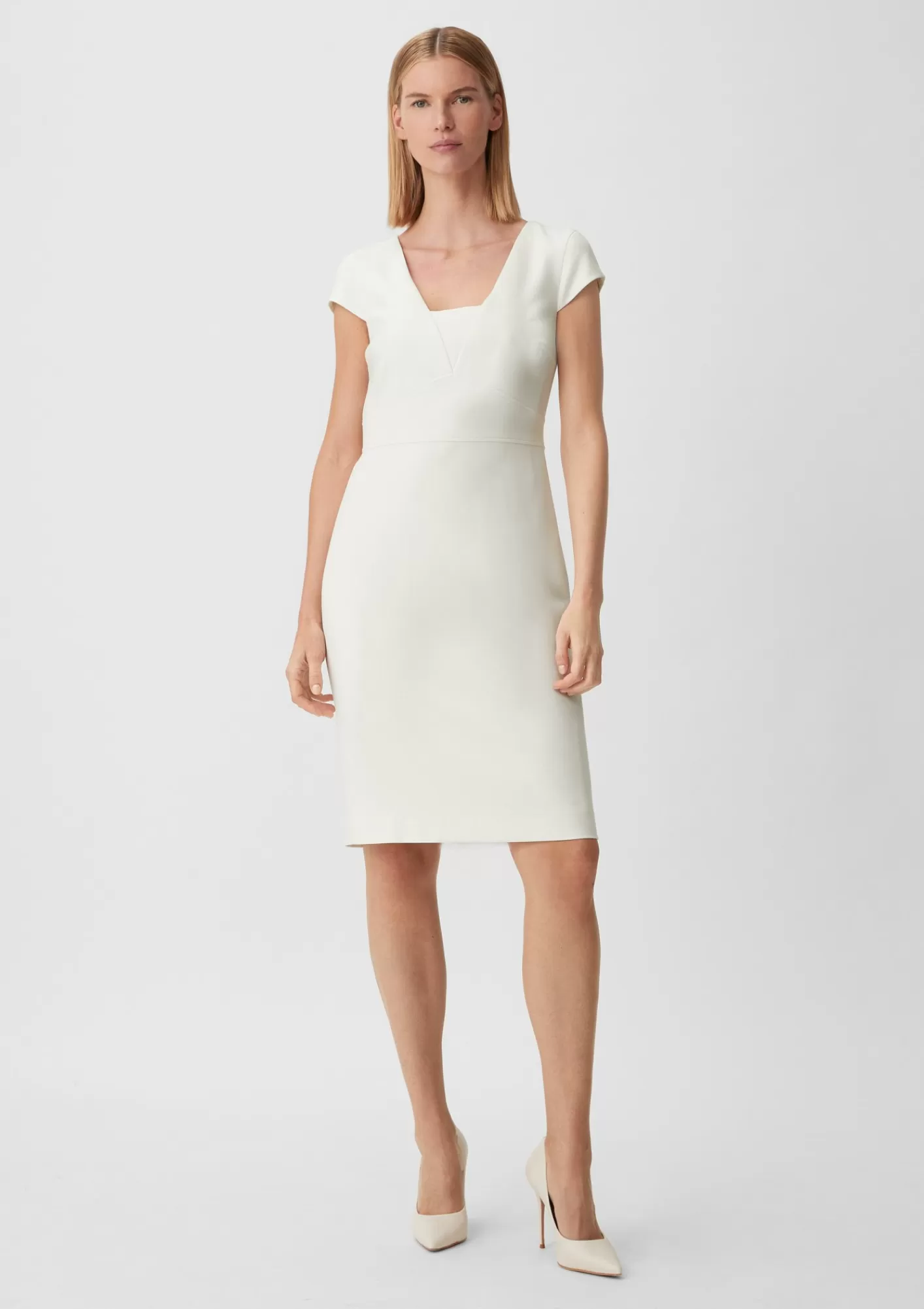 Shop Comma Kleid Aus Viskosemix