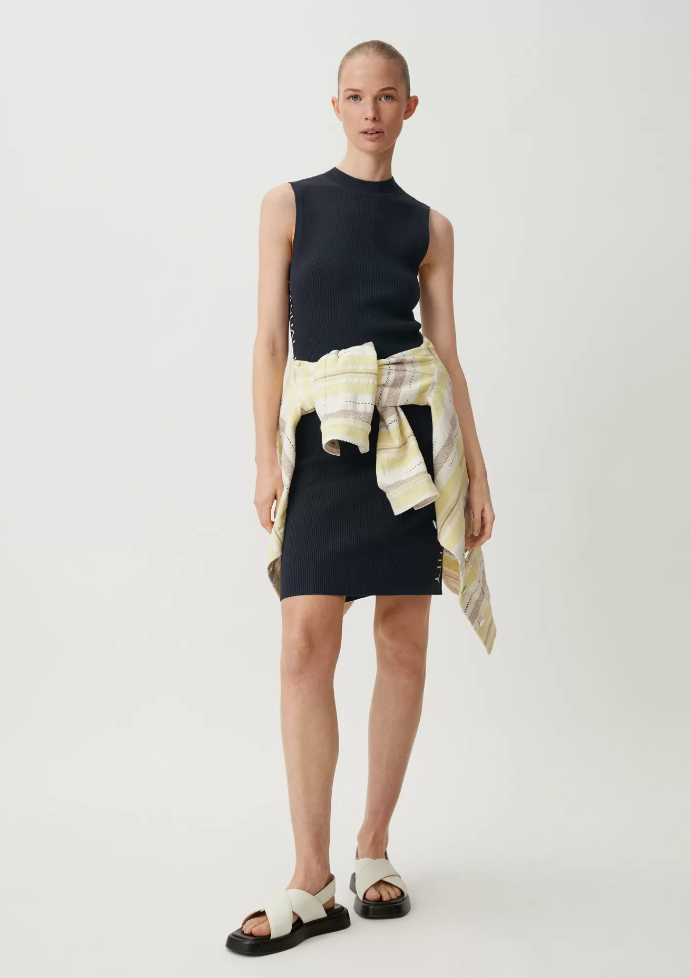 Clearance Comma Kleid Aus Viskosemix