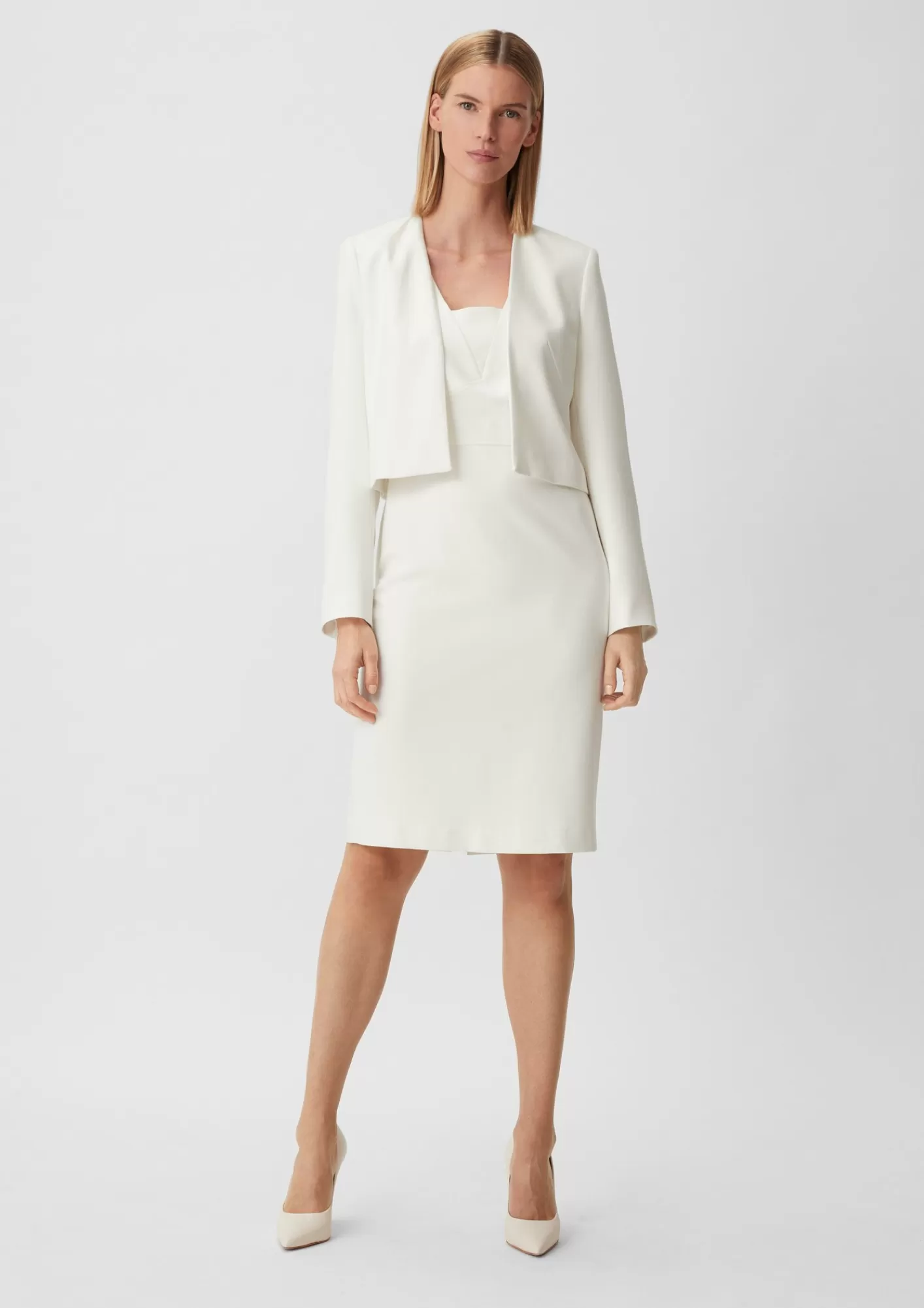 Shop Comma Kleid Aus Viskosemix