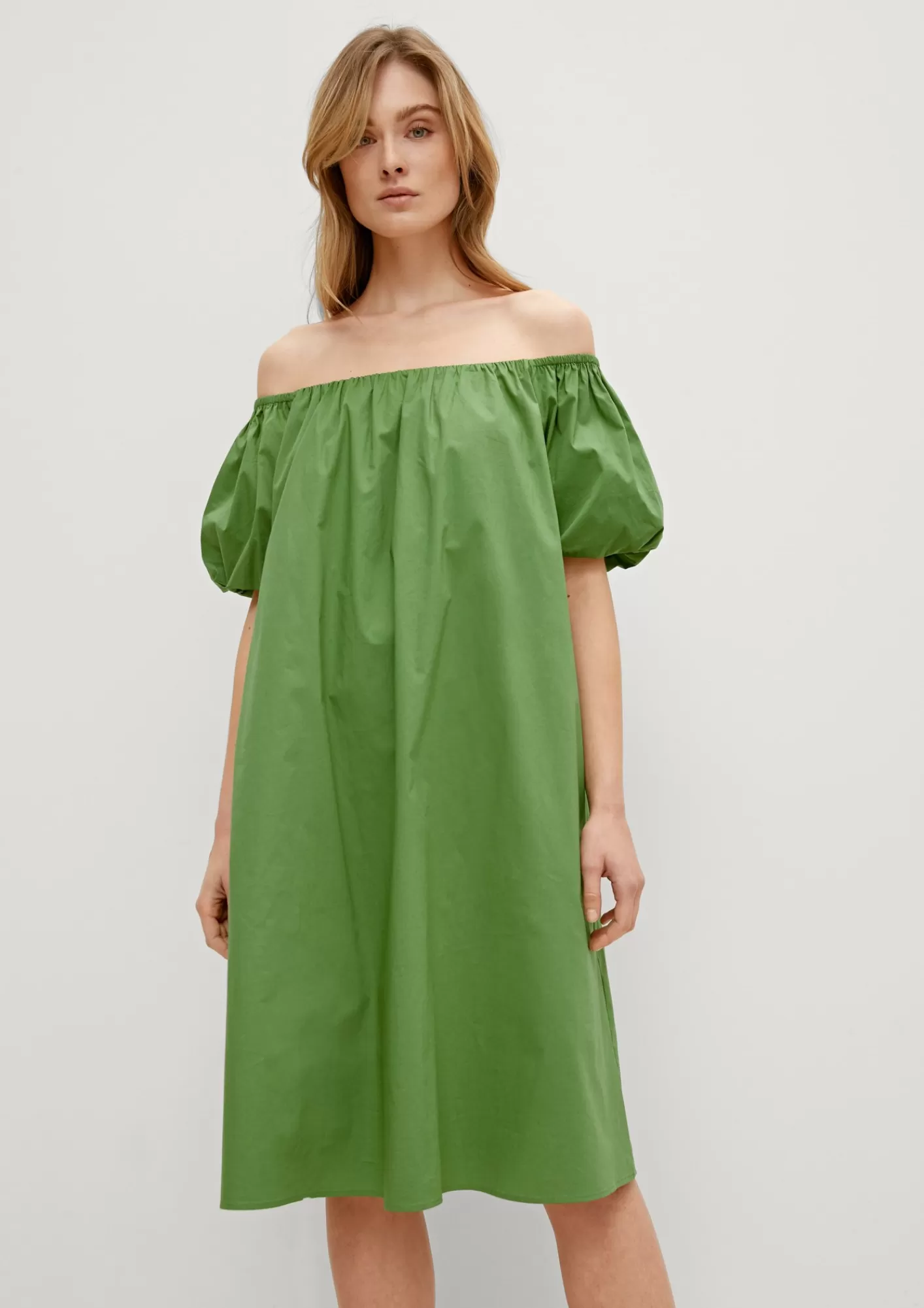Outlet Comma Kleid Mit Raffung