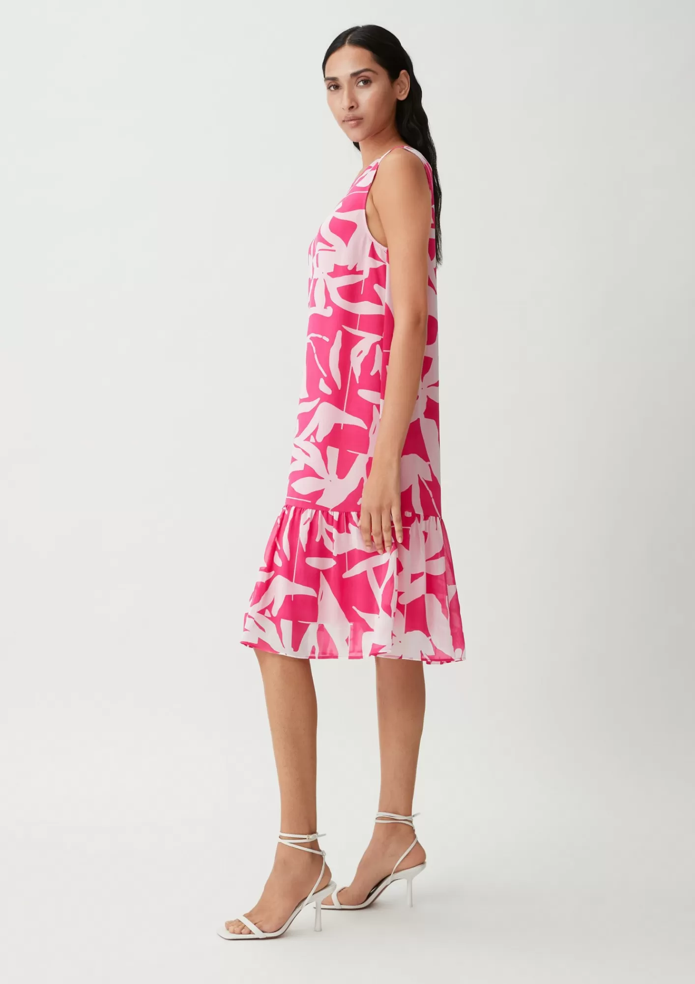 Store Comma Kleid Mit Volants