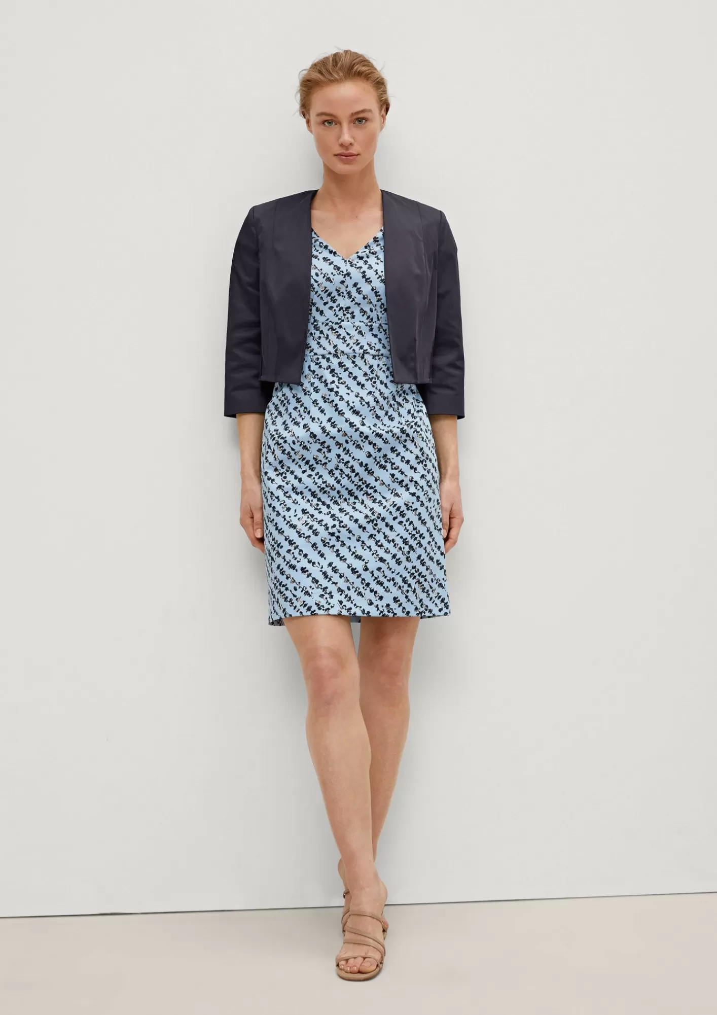 Cheap Comma Kurzblazer Aus Satin