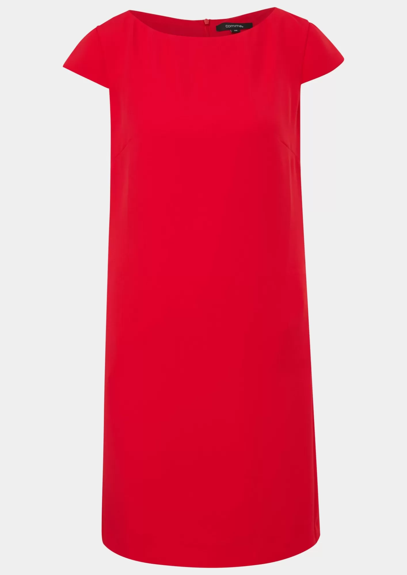 Online Comma Kurzes Kleid Aus Crepe