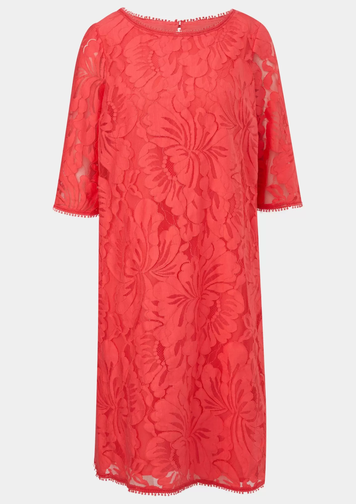 Shop Comma Kurzes Kleid Mit Spitze
