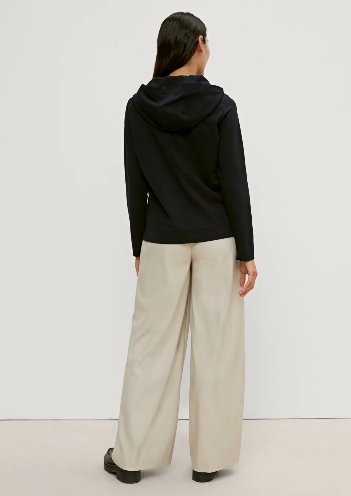 Flash Sale Comma Langarmshirt Mit Kapuze