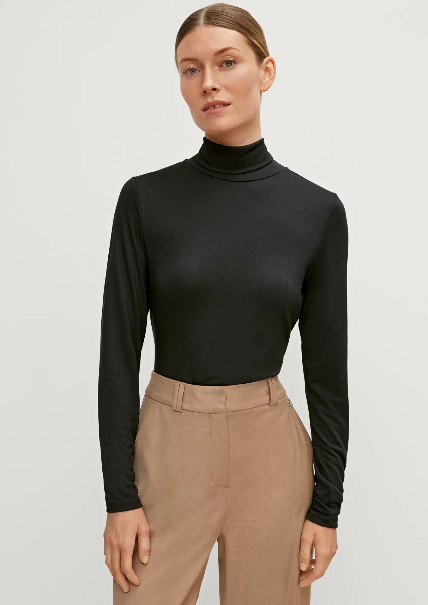 Shop Comma Langarmshirt Mit Rollkragen