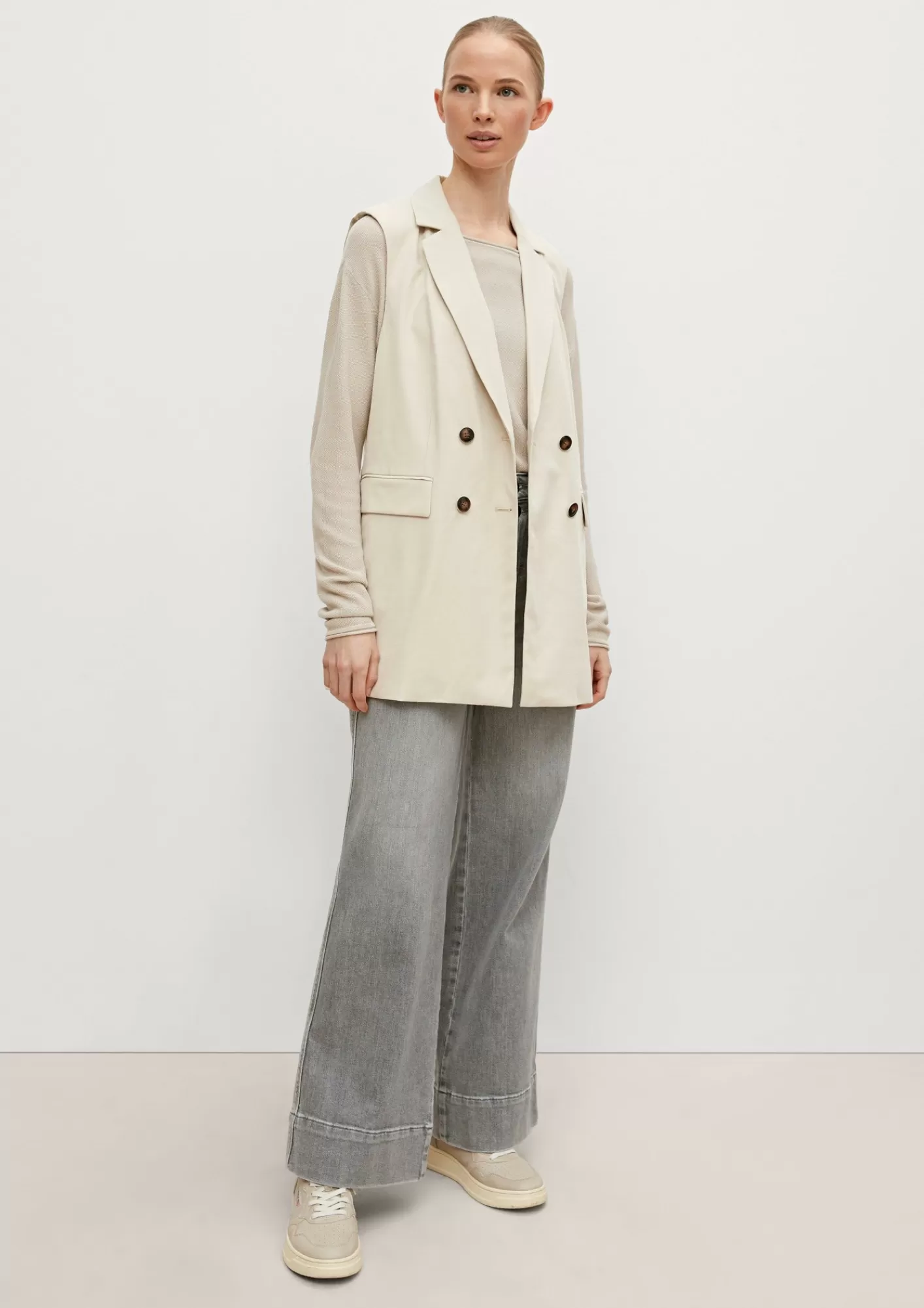 Discount Comma Lange Blazer-Weste