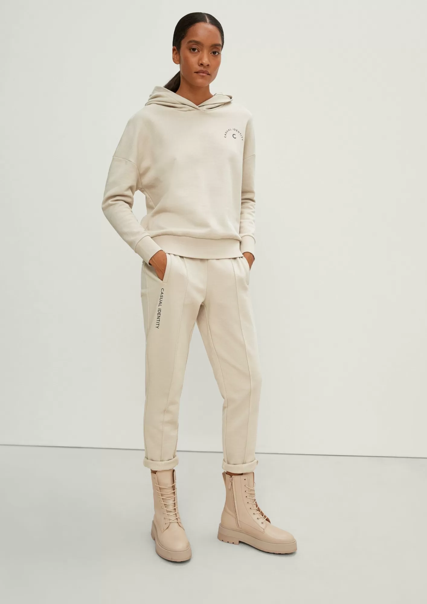 Clearance Comma Lockerer Kapuzensweater