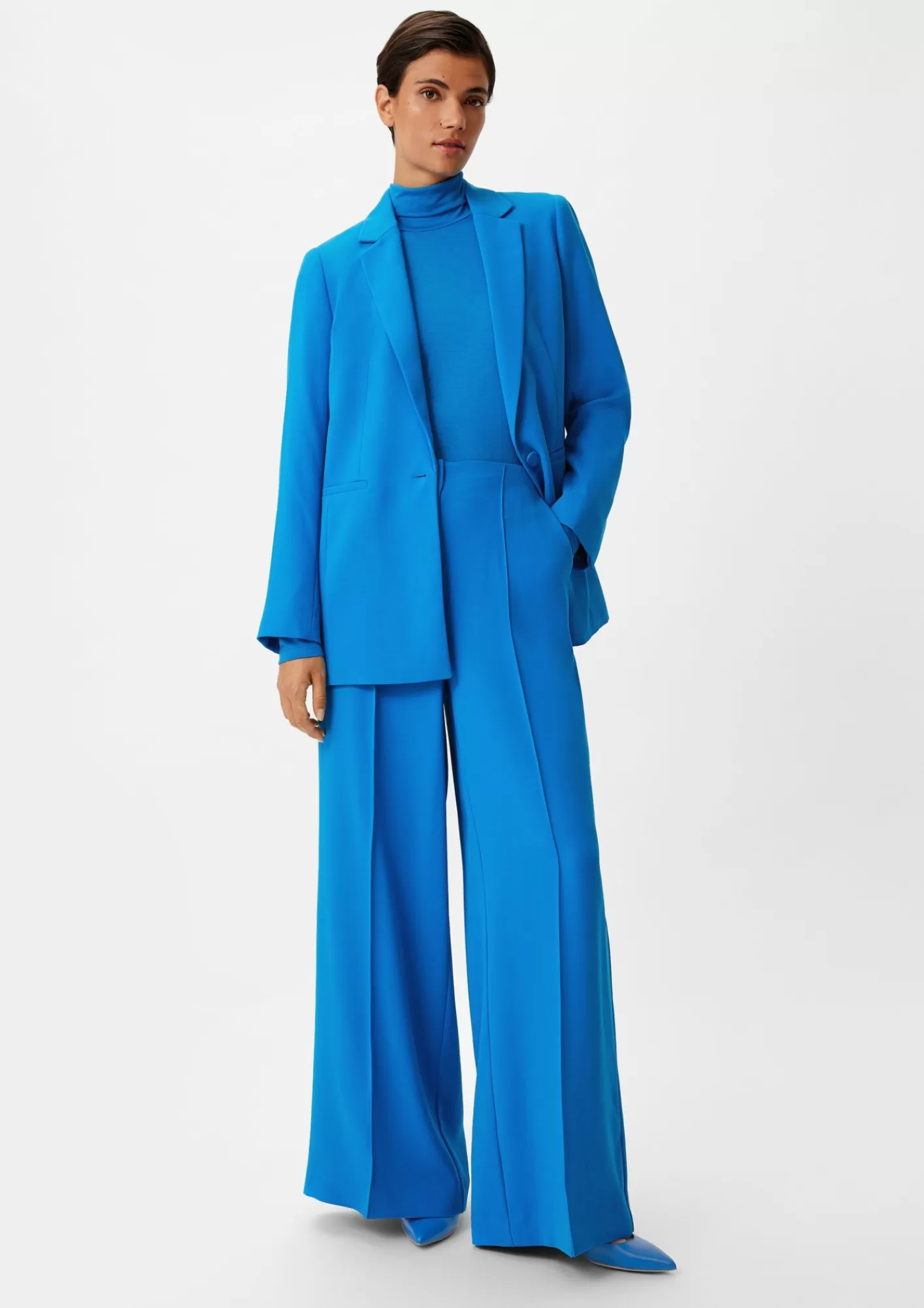 Sale Comma Longblazer Aus Crepe