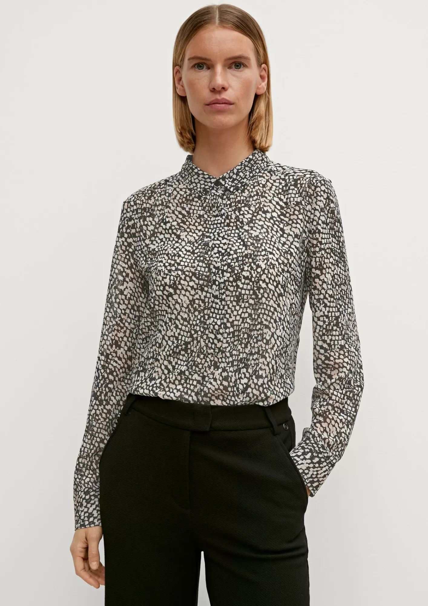 Flash Sale Comma Longbluse Im Loose-Fit