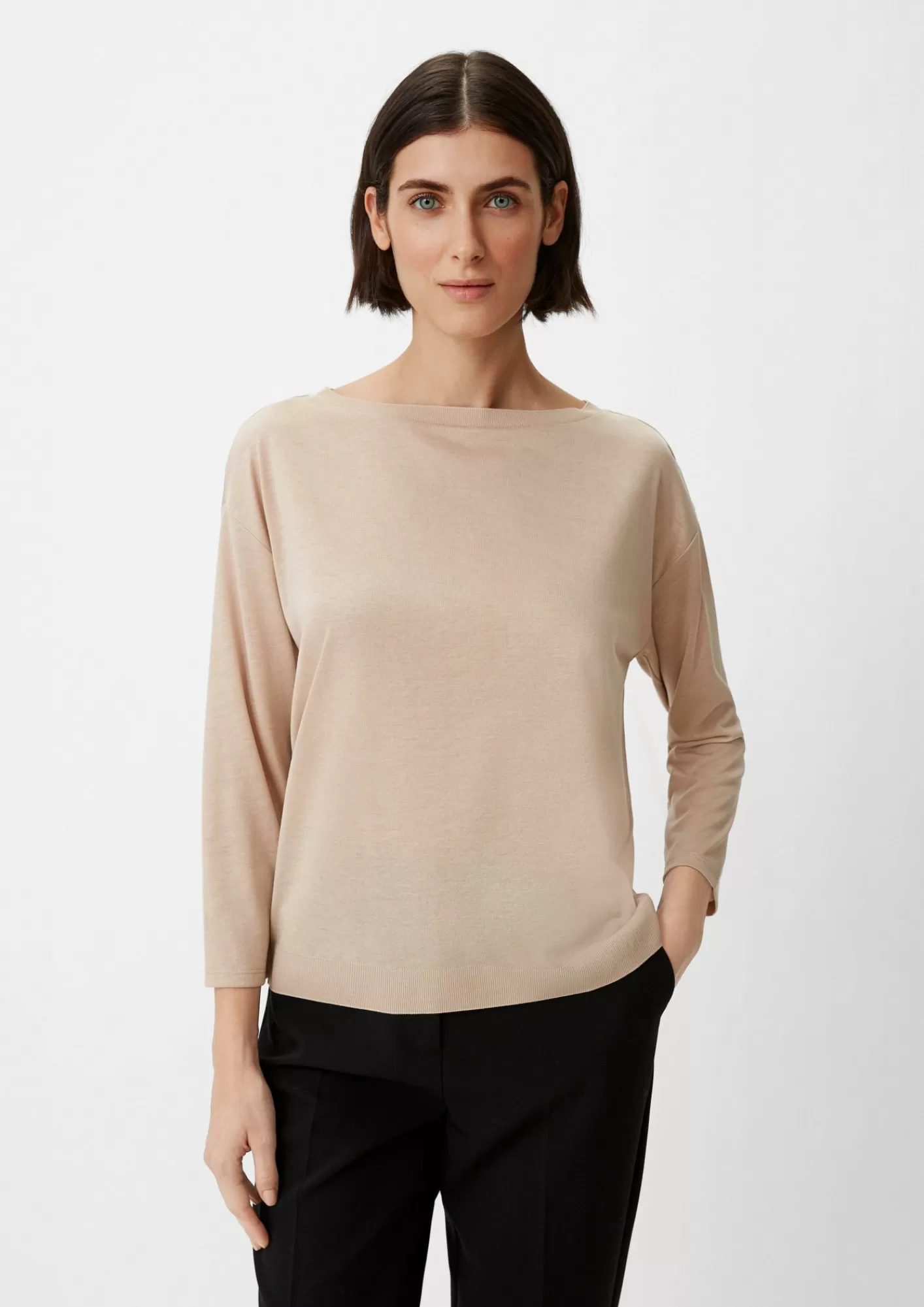 Flash Sale Comma Longsleeve Aus Feinem Strick