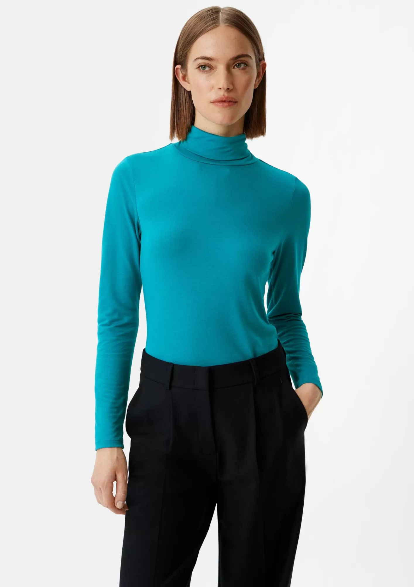 Cheap Comma Longsleeve Aus Modalmix