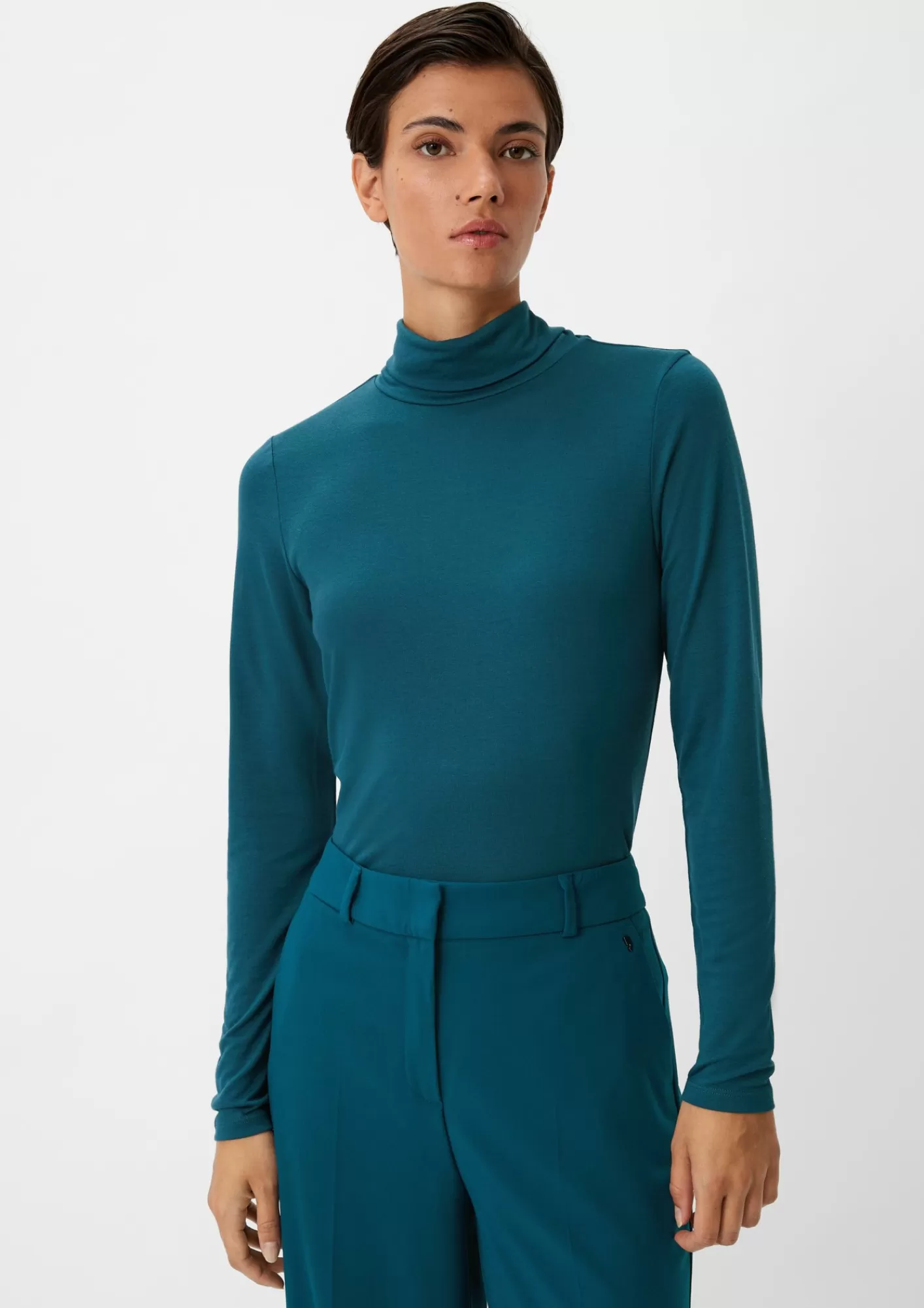 Discount Comma Longsleeve Aus Modalmix