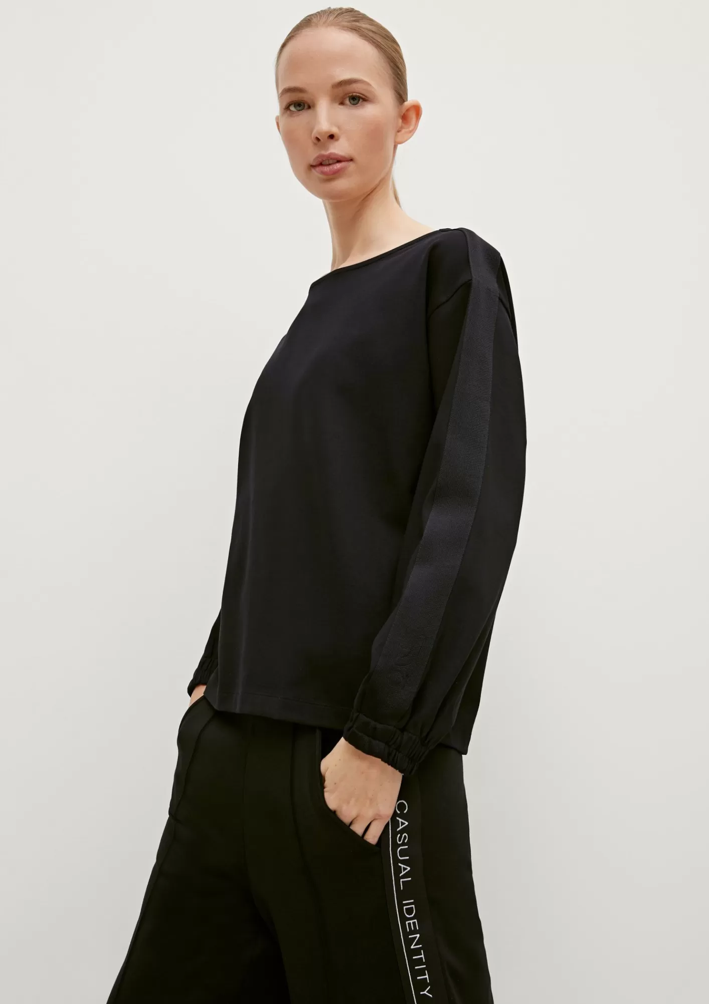 Flash Sale Comma Longsleeve Aus Viskosemix