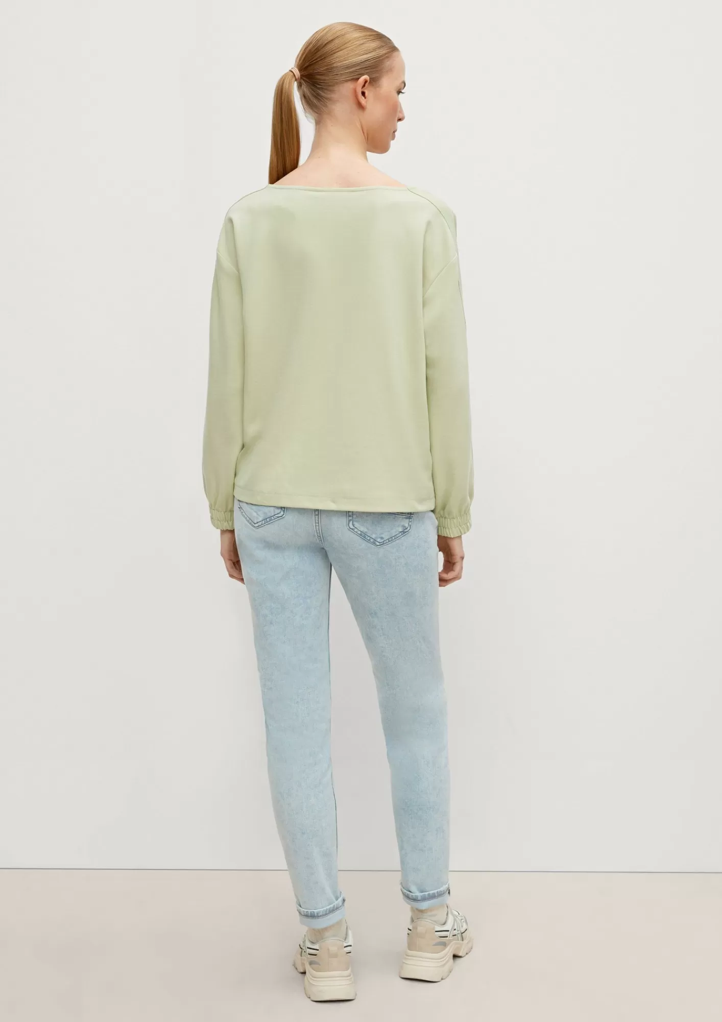 Fashion Comma Longsleeve Aus Viskosemix