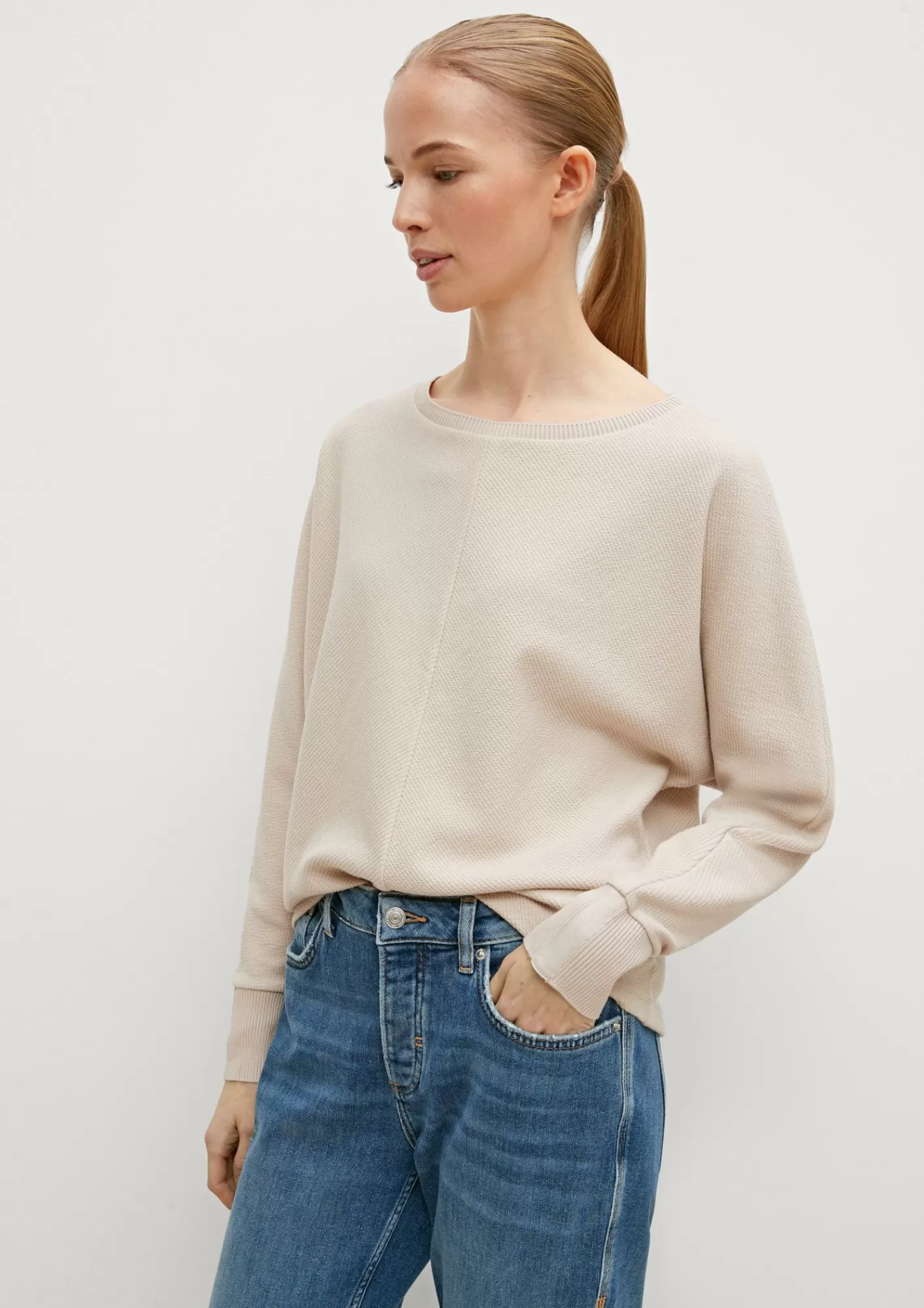 Flash Sale Comma Longsleeve Mit Fledermausarmeln