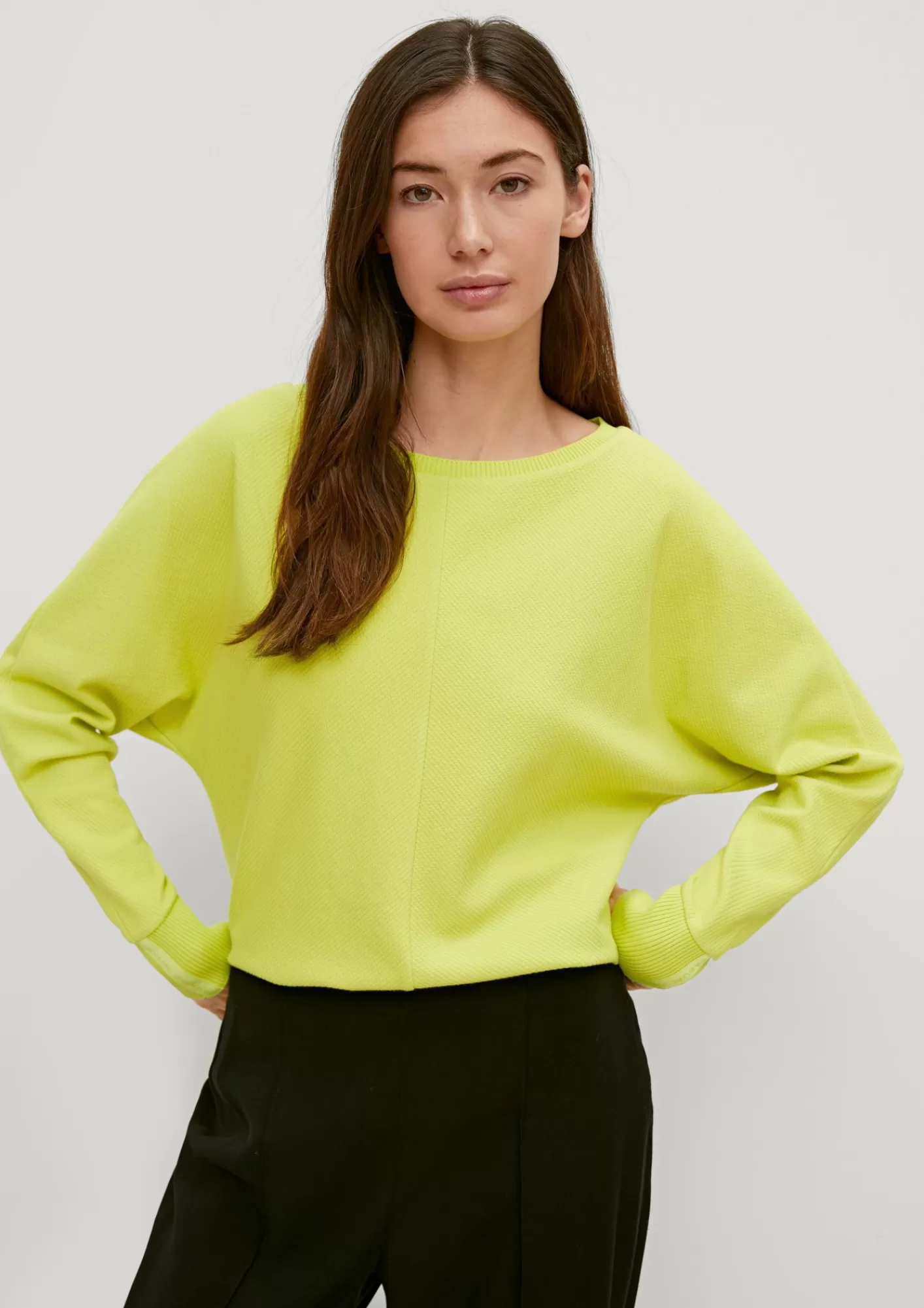 Best Comma Longsleeve Mit Fledermausarmeln