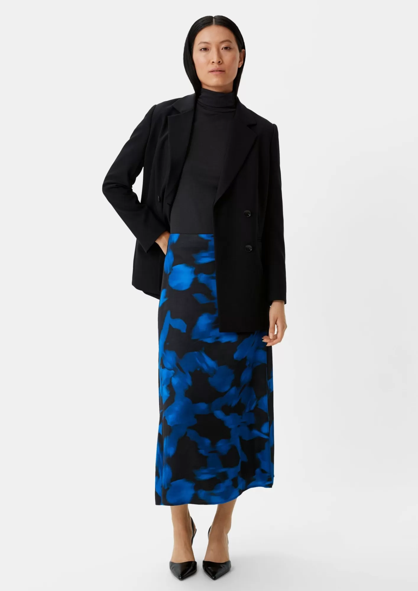 Cheap Comma Longsleeve Mit Rollkragen