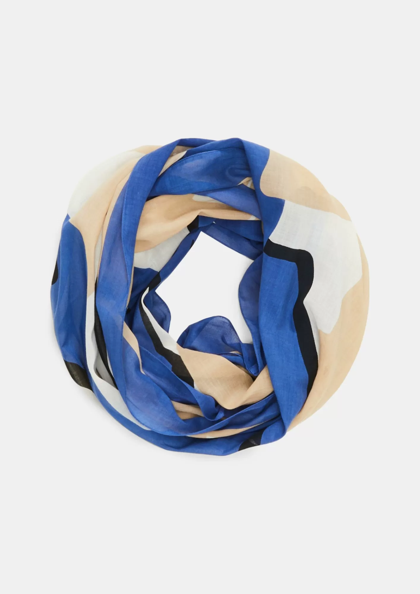Online Comma Loop-Schal Mit All-Over-Print