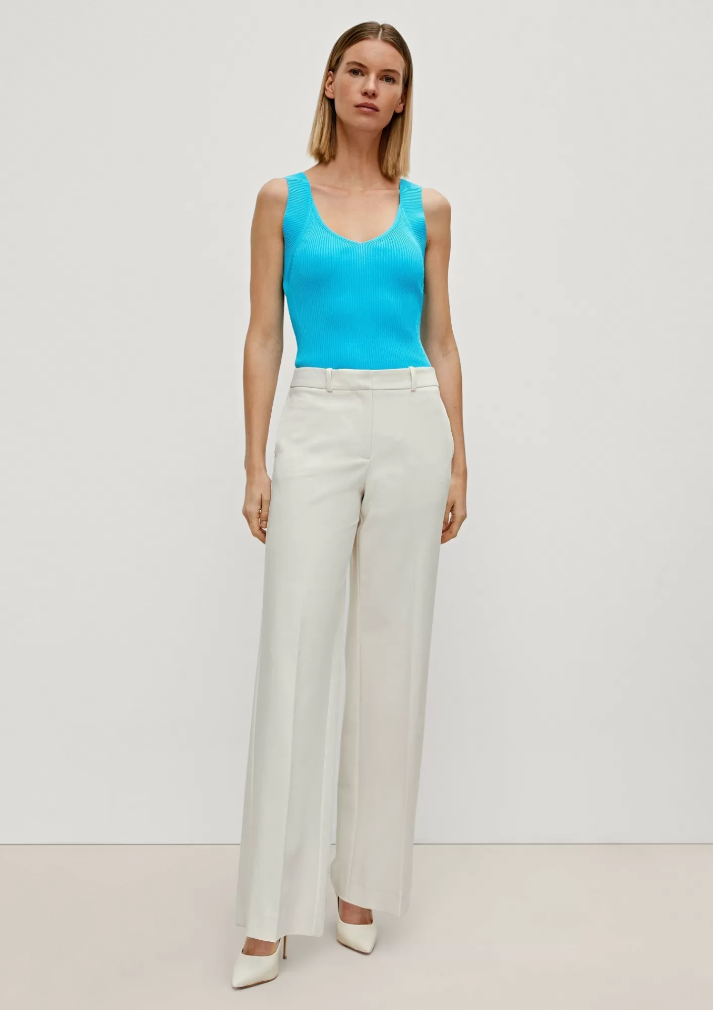 Cheap Comma Loose: Hose Mit High Rise-Bund