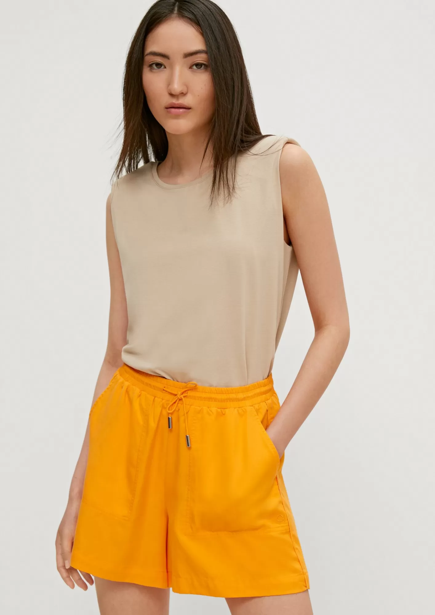 Cheap Comma Loose: Short Mit Elastischem Bund