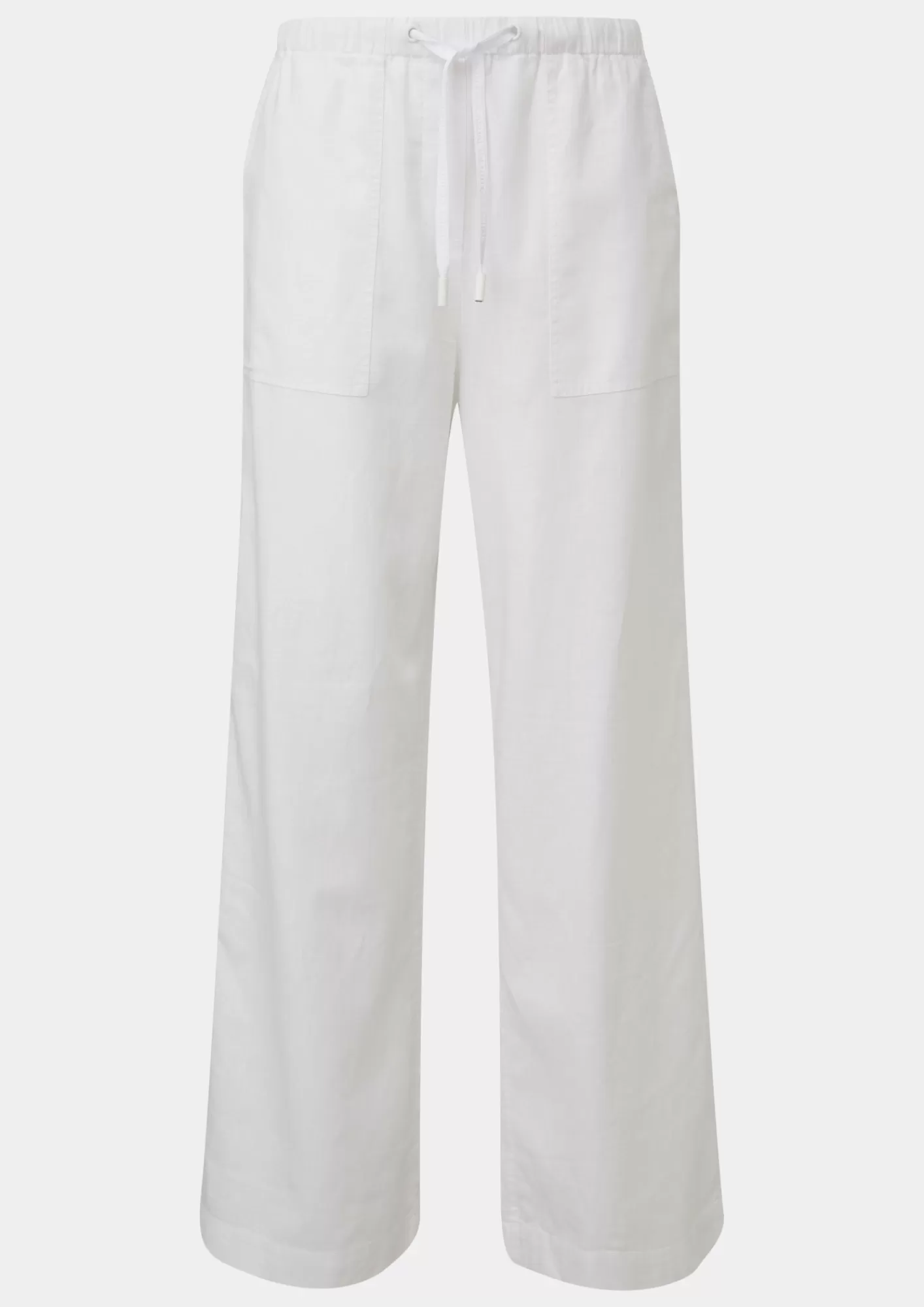 Cheap Comma Loose: Weite Hose Aus Leinenmix