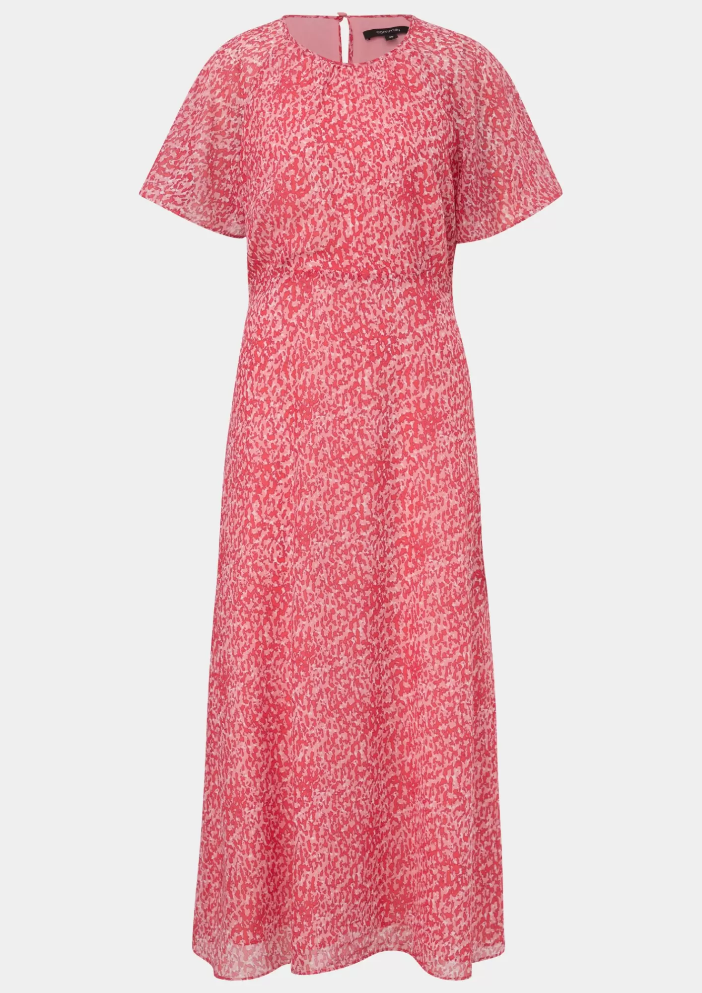 Discount Comma Maxikleid Aus Chiffon