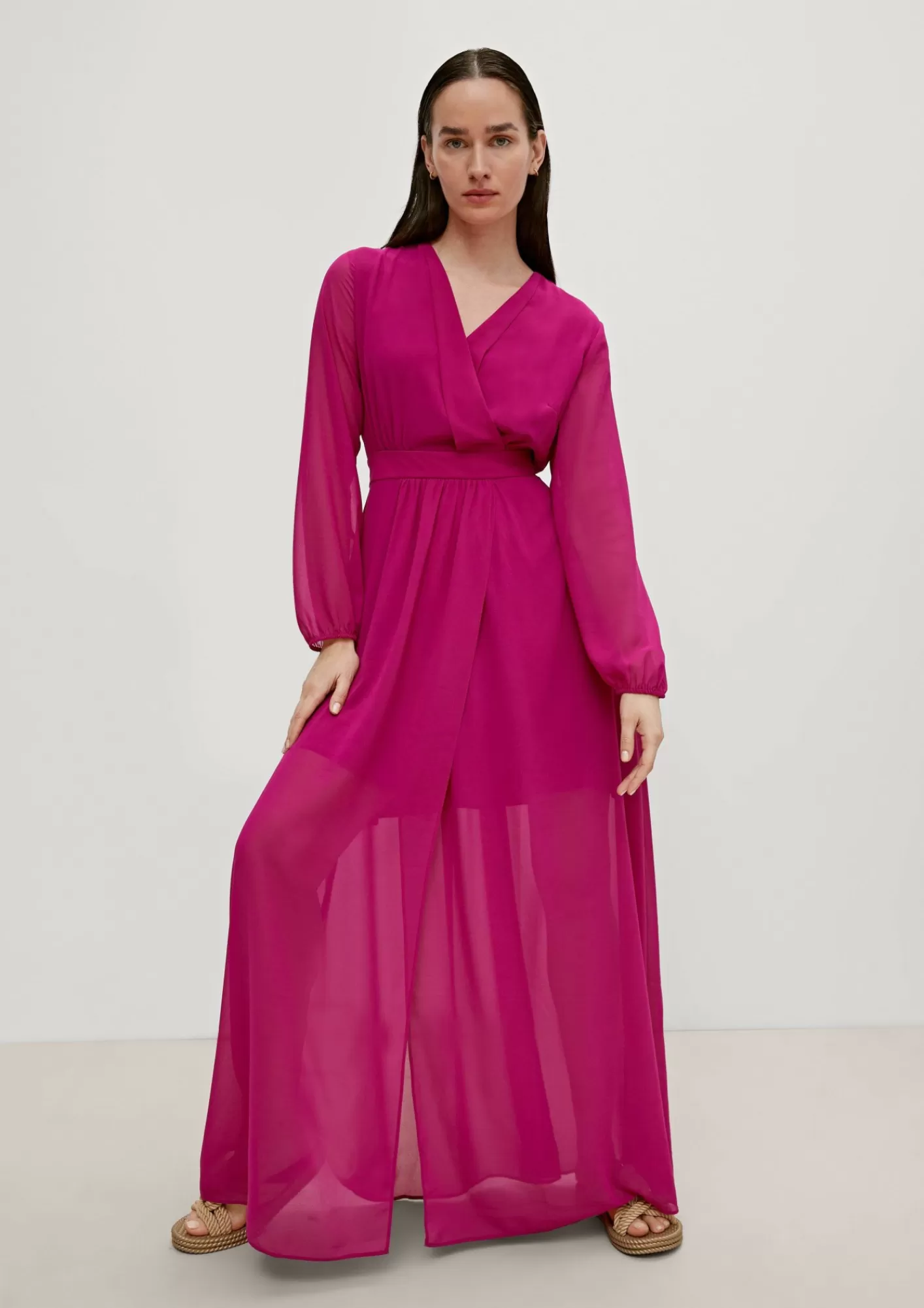 Best Comma Maxikleid In Wickeloptik
