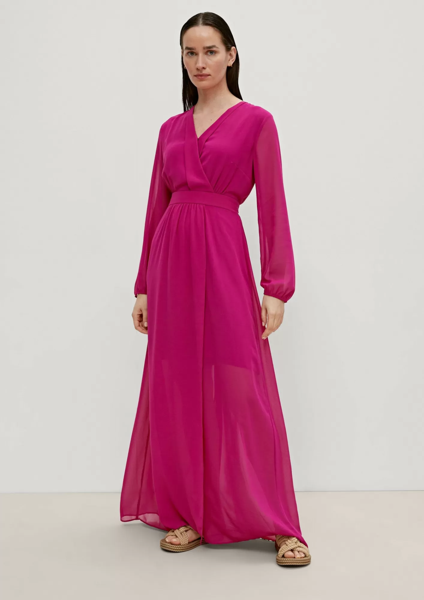 Best Comma Maxikleid In Wickeloptik