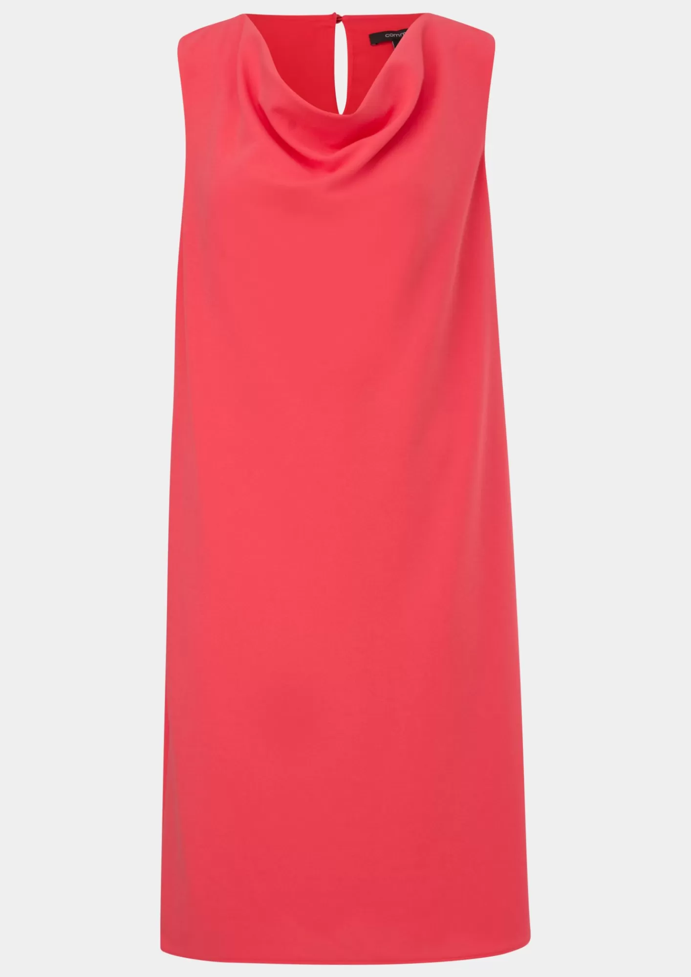 Shop Comma Midikleid Mit Crepestruktur