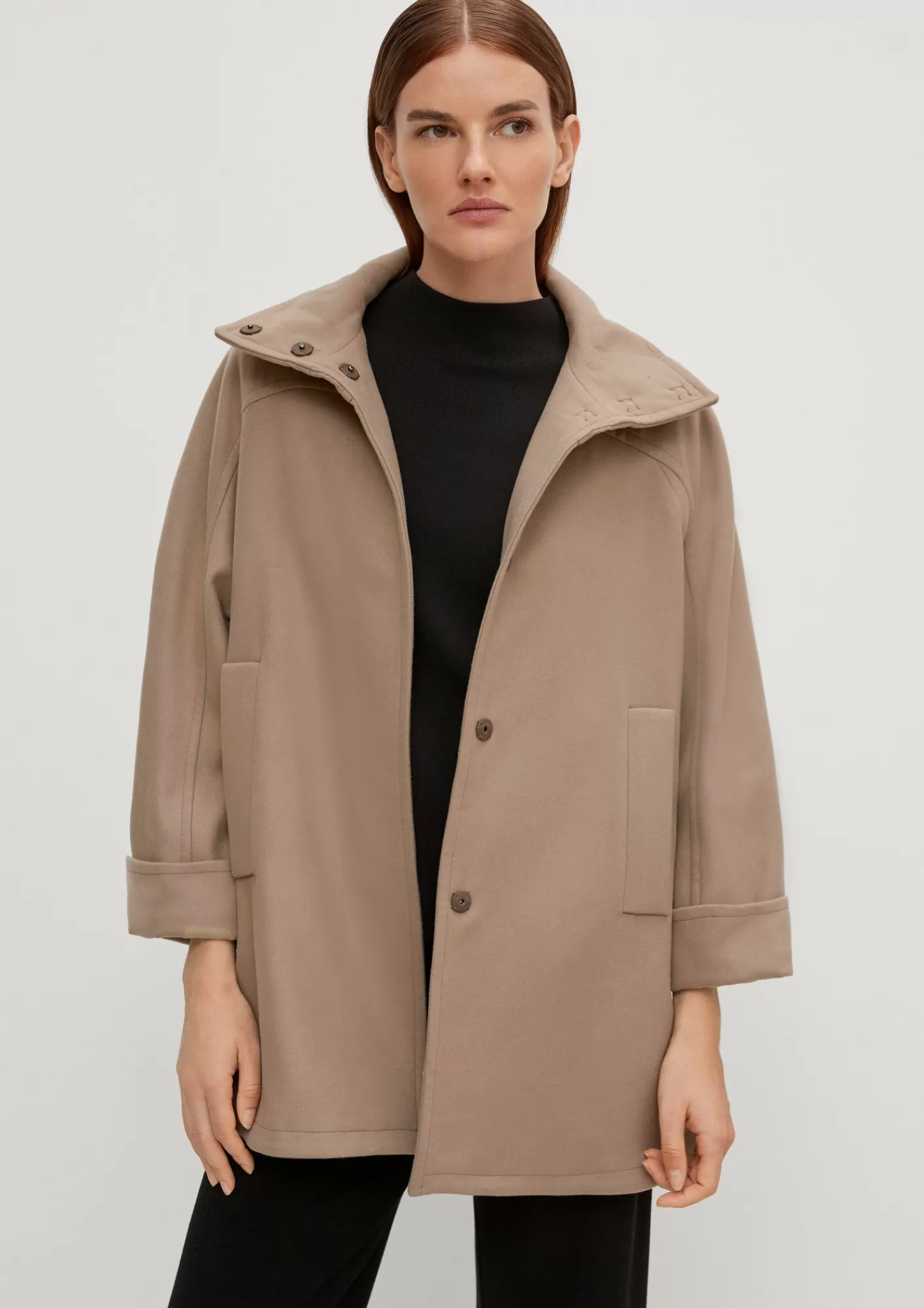 Outlet Comma Mäntel Im Cape-Stil