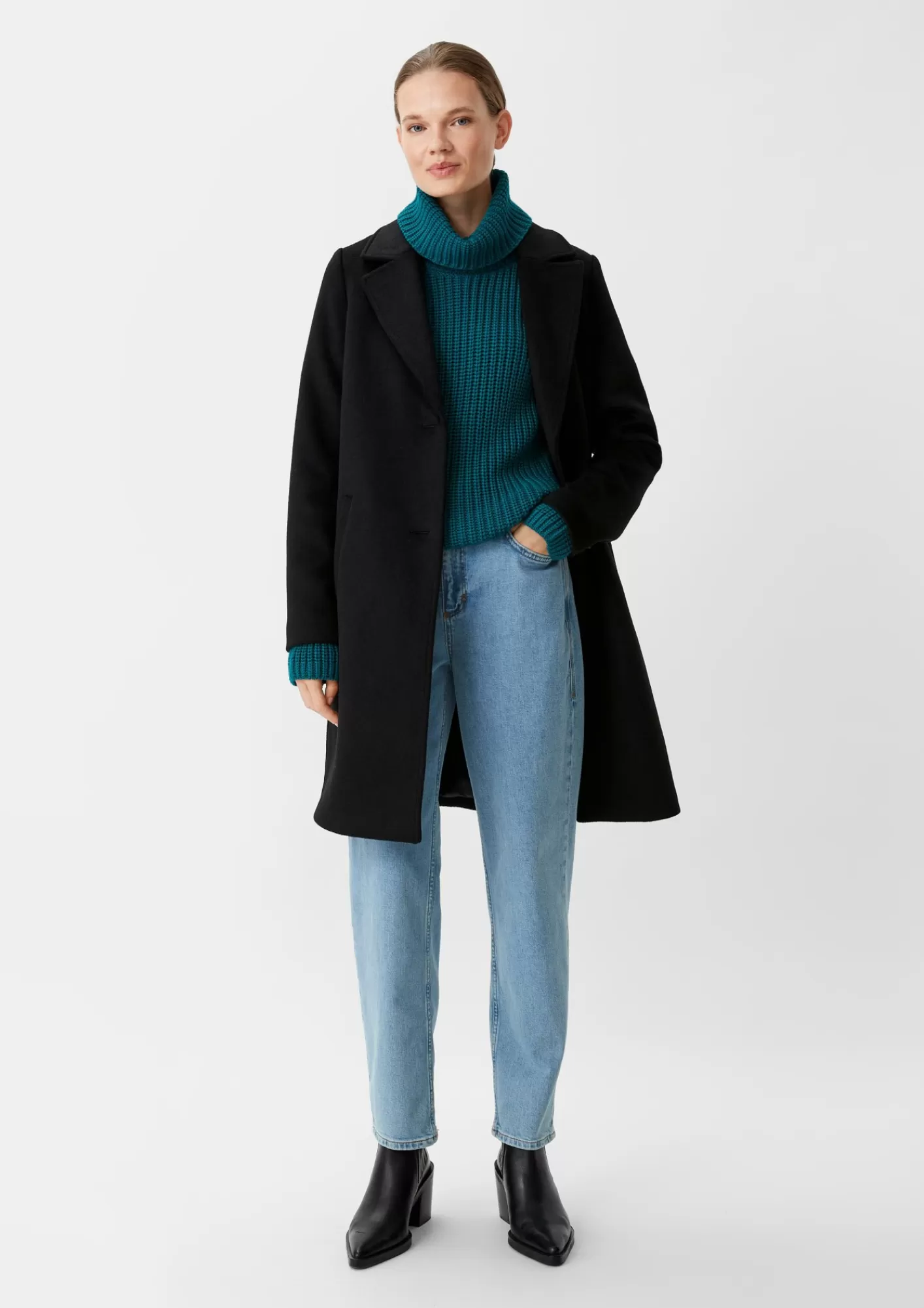 Outlet Comma Mom Fit: Jeans Mit Schmalem Bein