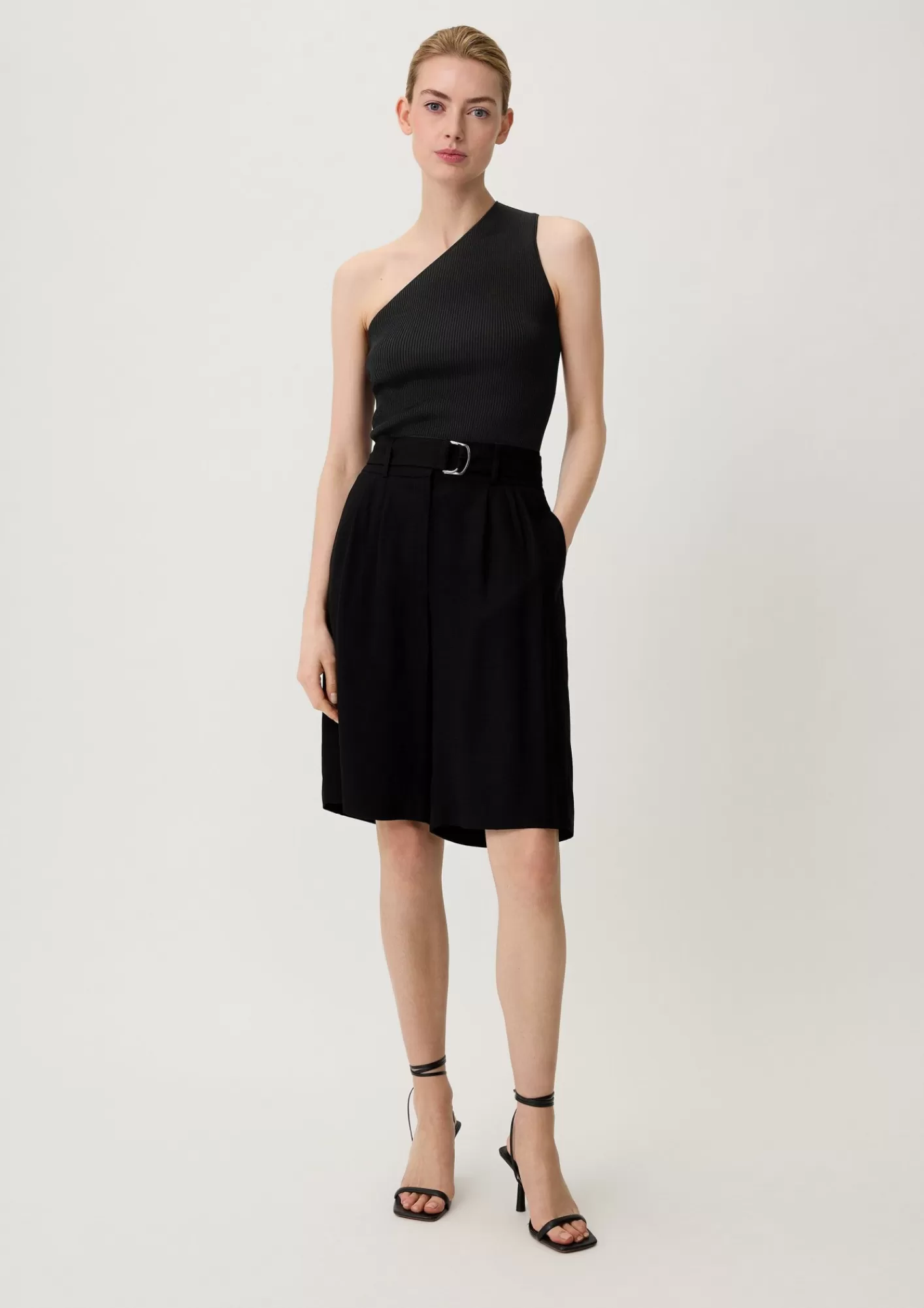 Cheap Comma One Shoulder Top Aus Viskosemix