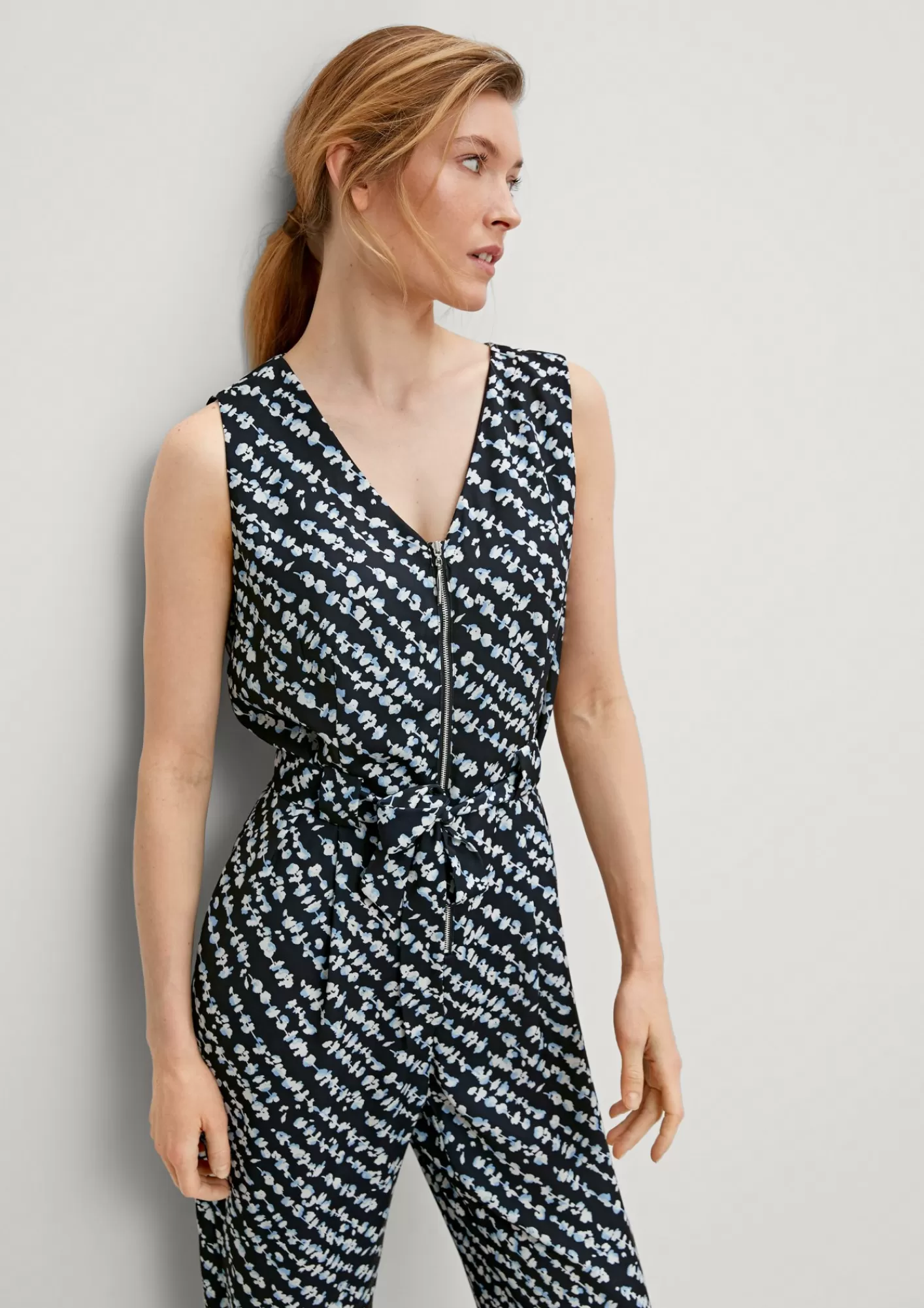 Discount Comma Overall Mit Alloverprint
