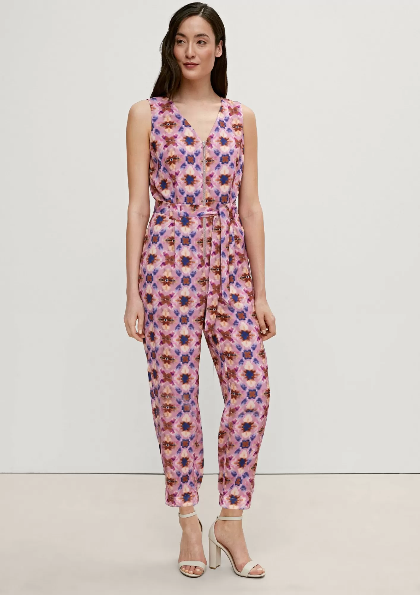 New Comma Overall Mit Alloverprint