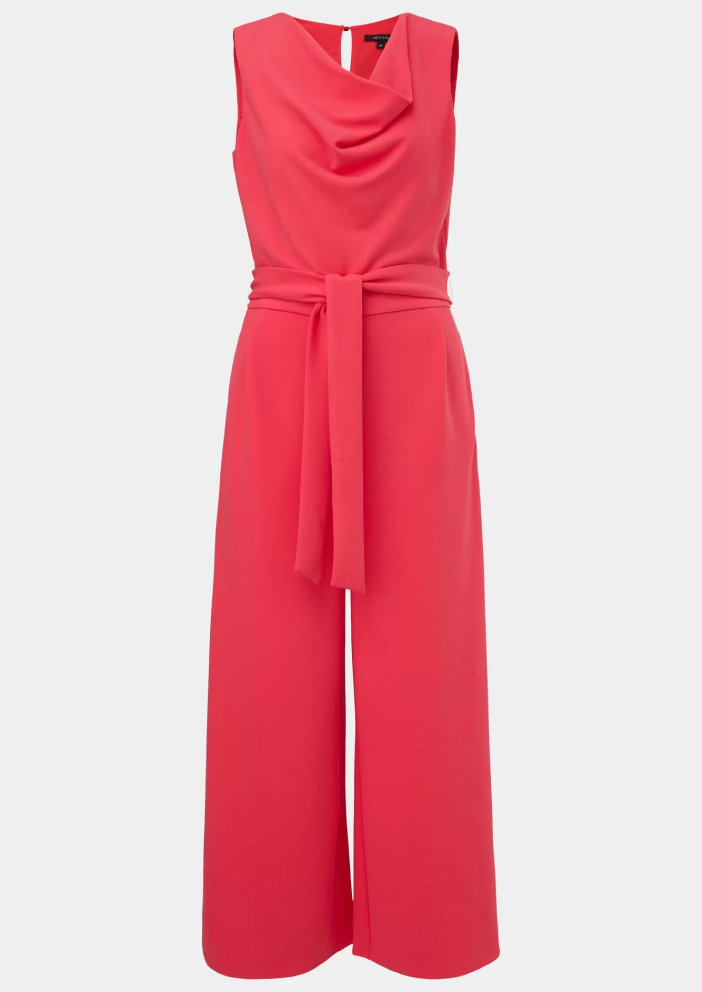 Hot Comma Overall Mit Crepestruktur