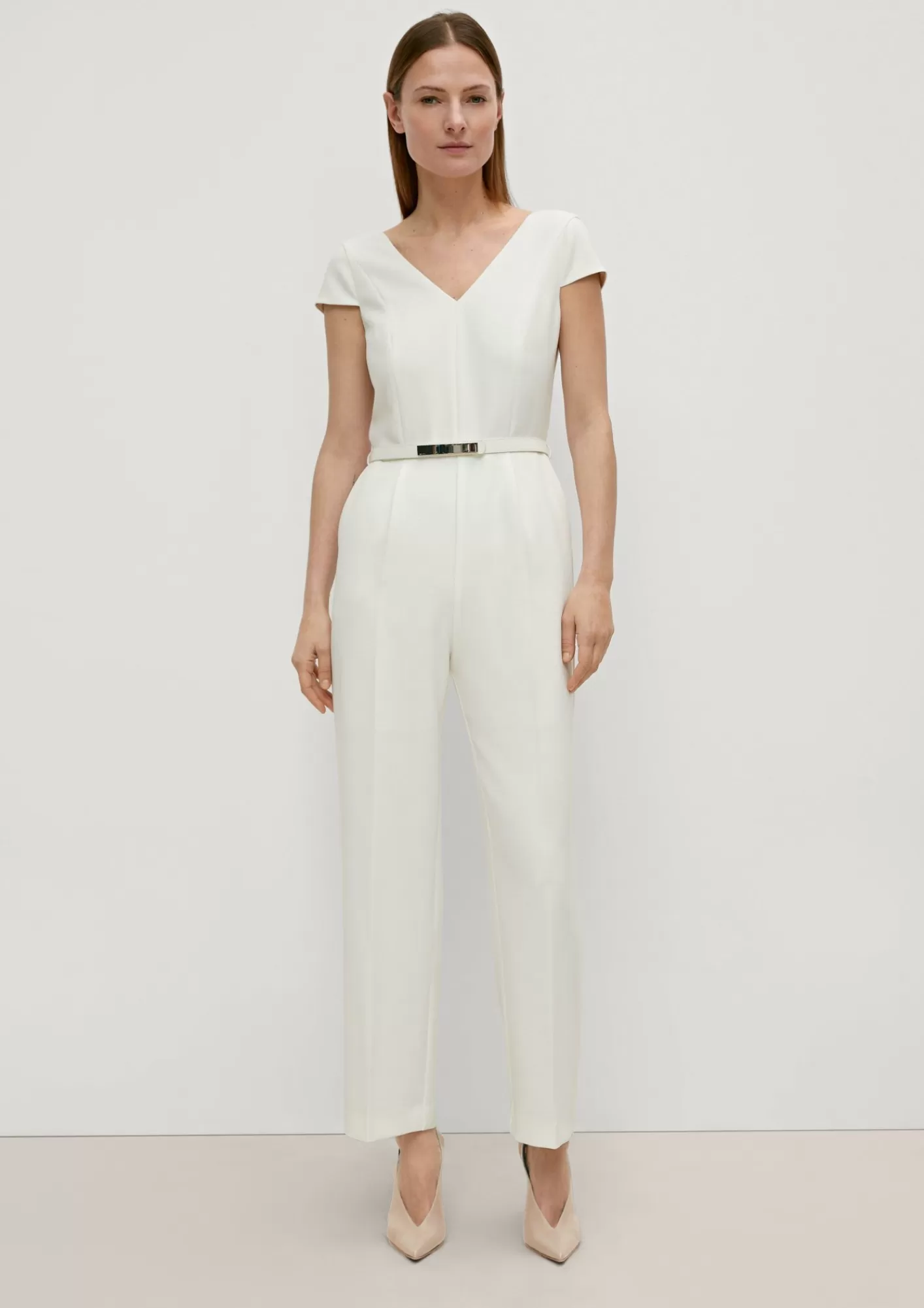 Outlet Comma Overall Mit Kunstledergurtel