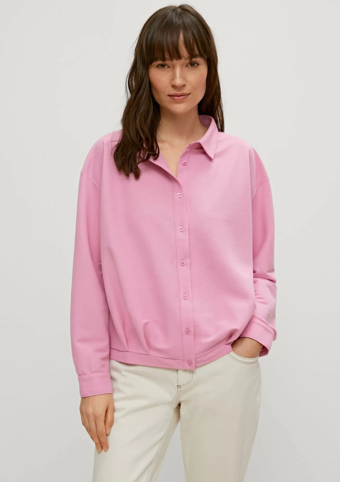 Cheap Comma Overshirt Im Aus Viskosemix