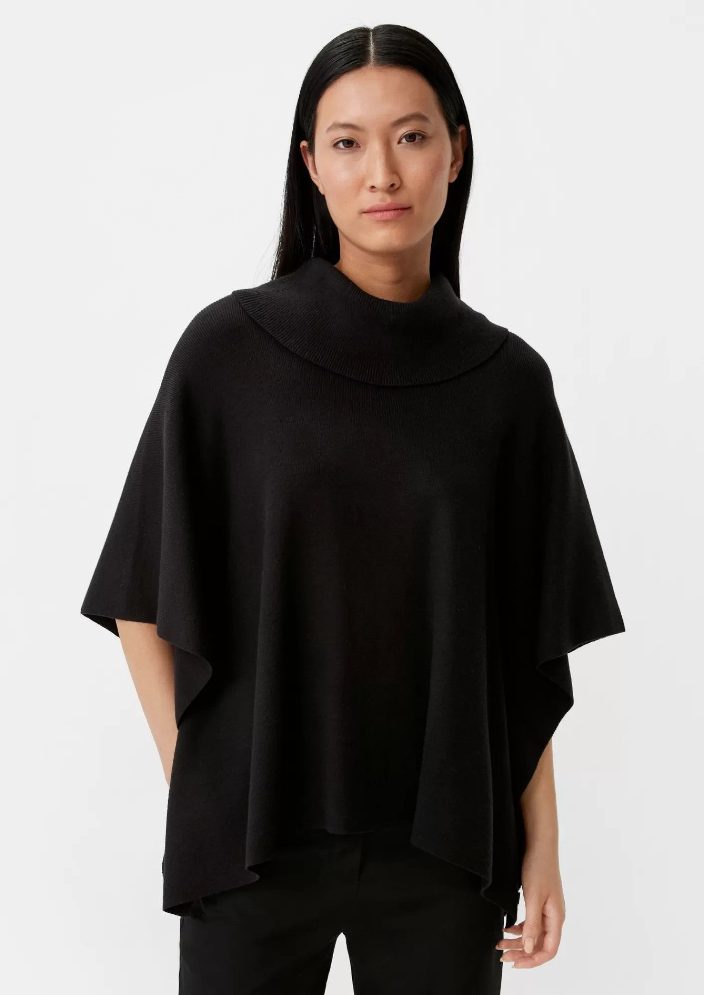 Flash Sale Comma Poncho Mit Turtleneck